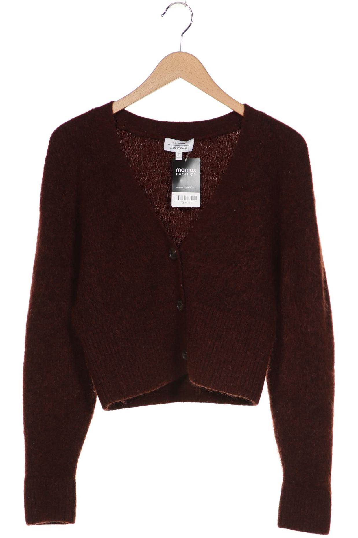 

& Other Stories Damen Strickjacke, braun, Gr. 36