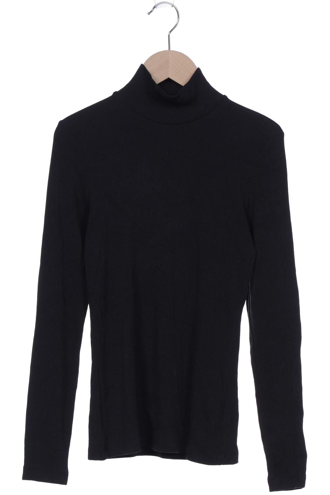 

& Other Stories Damen Langarmshirt, schwarz, Gr. 36