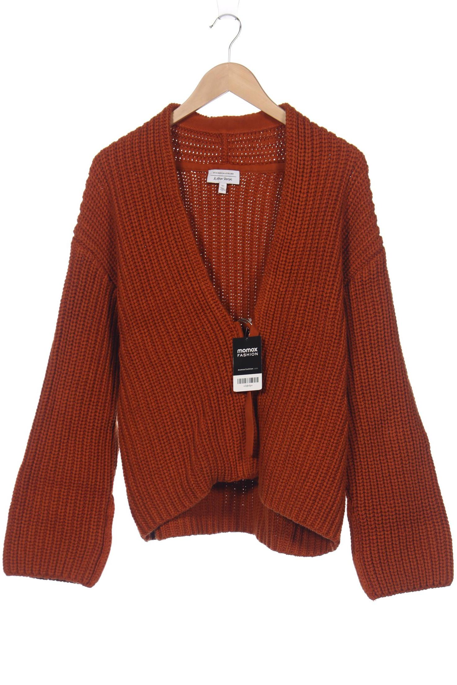 

& Other Stories Damen Strickjacke, orange, Gr. 36