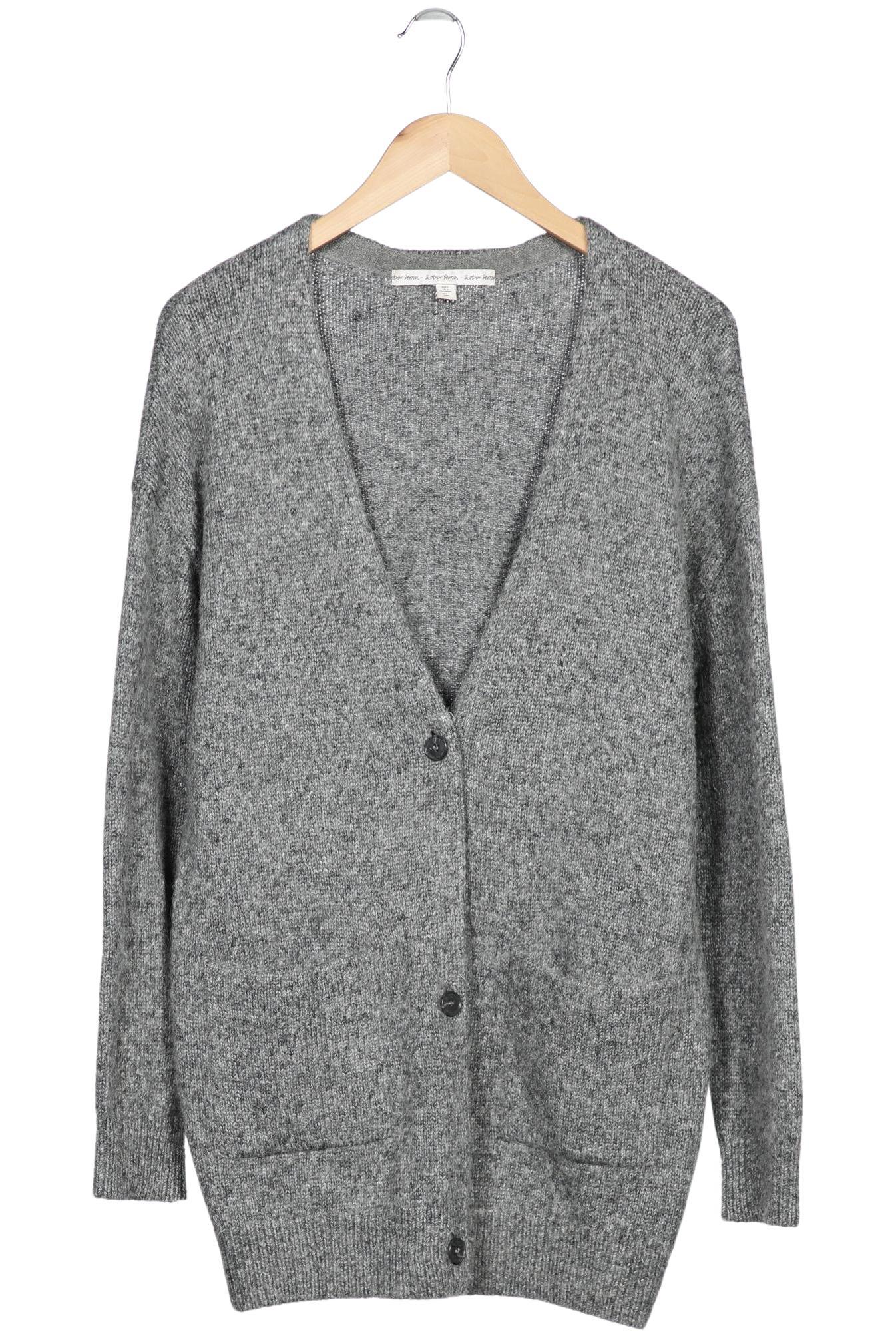 

& Other Stories Damen Strickjacke, grau, Gr. 36