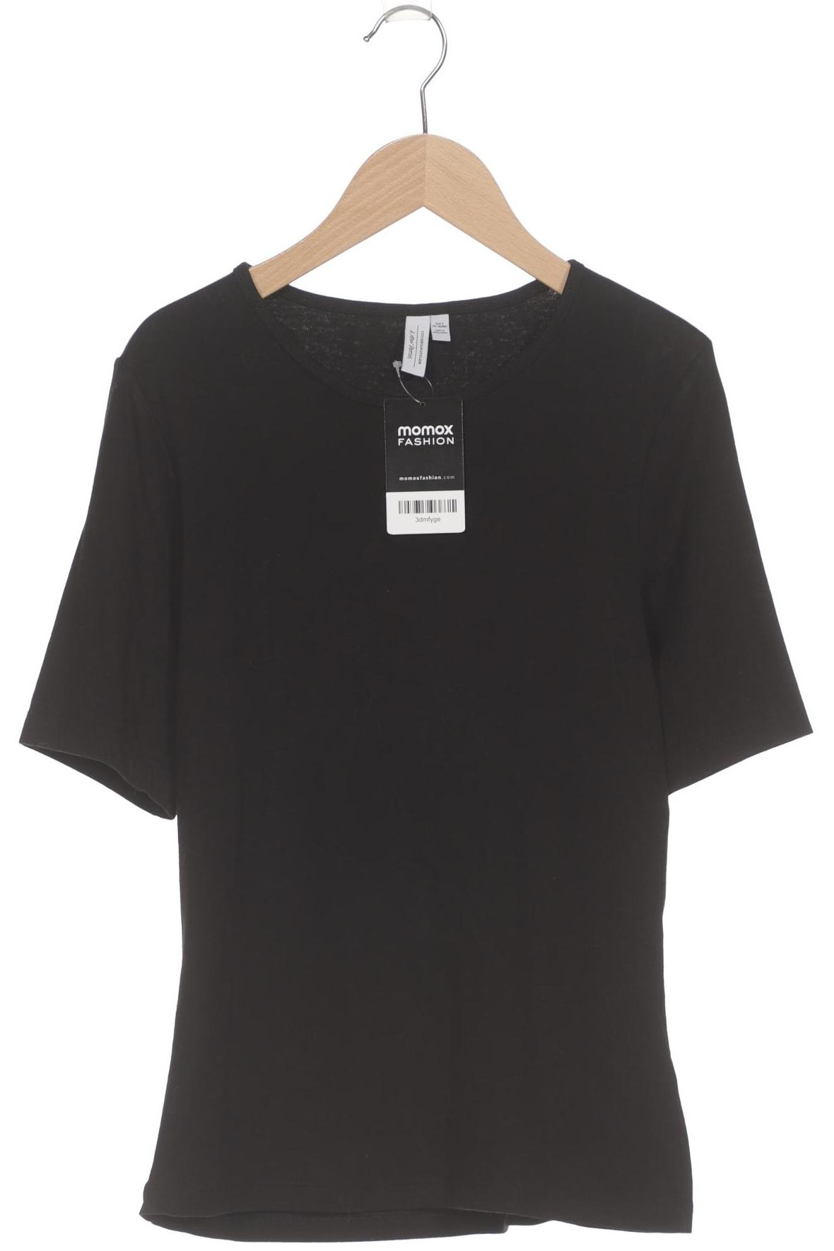 

& Other Stories Damen T-Shirt, schwarz, Gr. 36