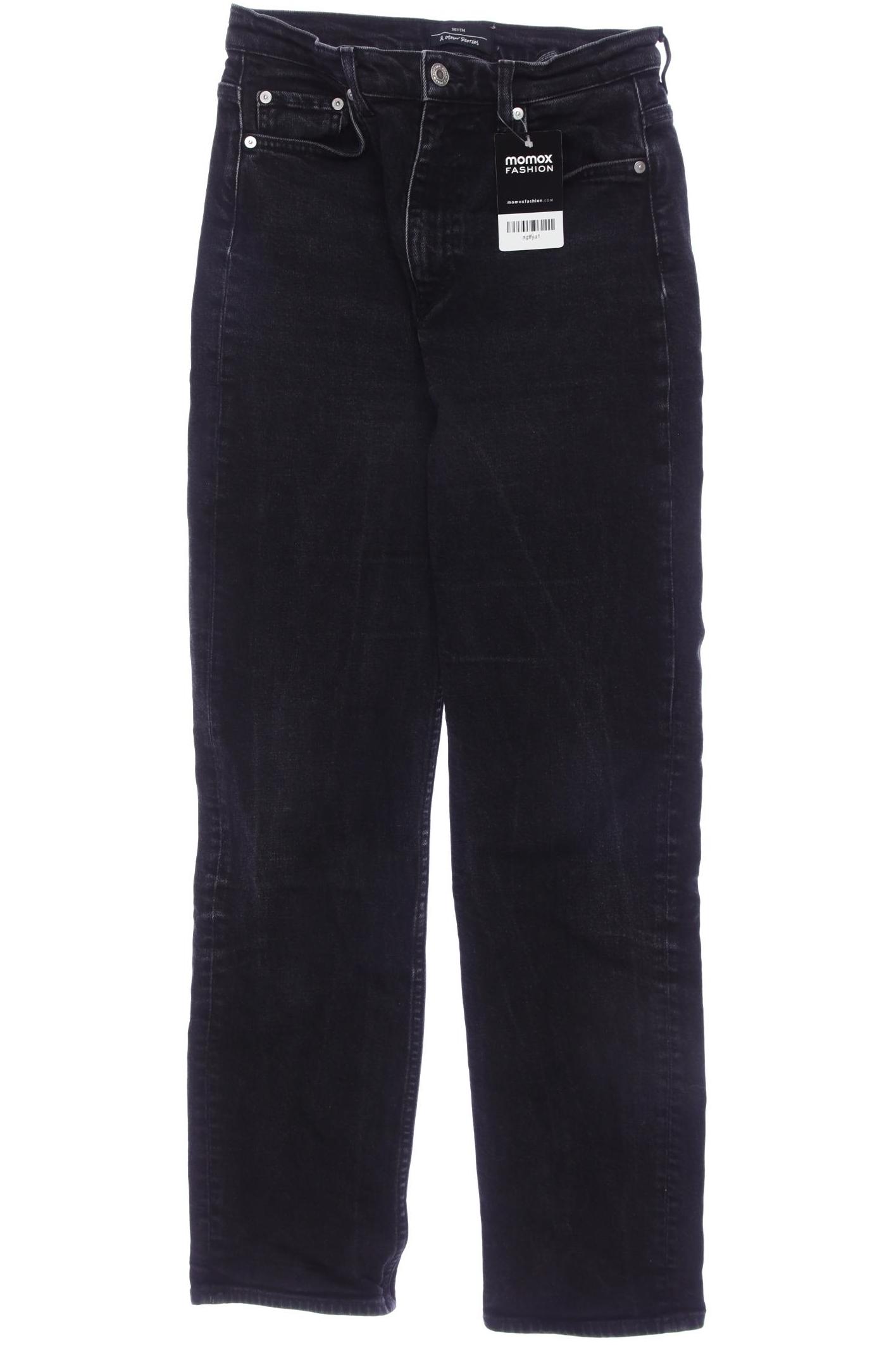 

& Other Stories Damen Jeans, schwarz, Gr. 28