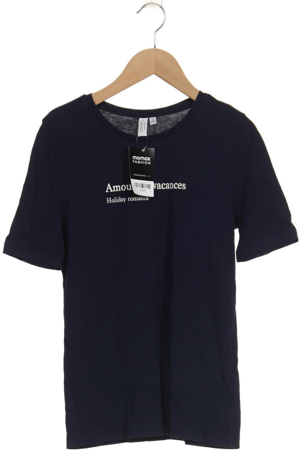

& Other Stories Damen T-Shirt, marineblau, Gr. 36