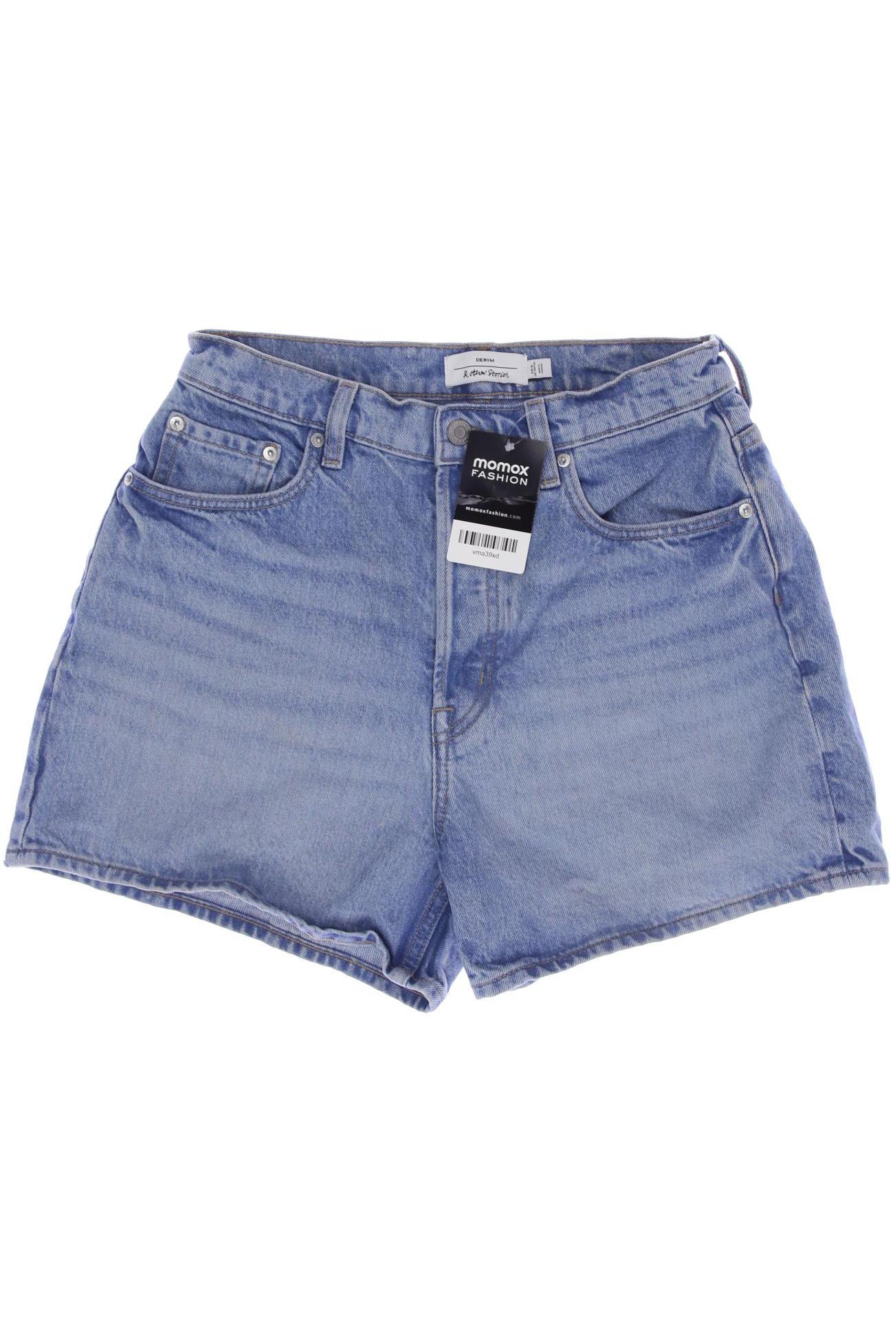 

& Other Stories Damen Shorts, blau, Gr. 38