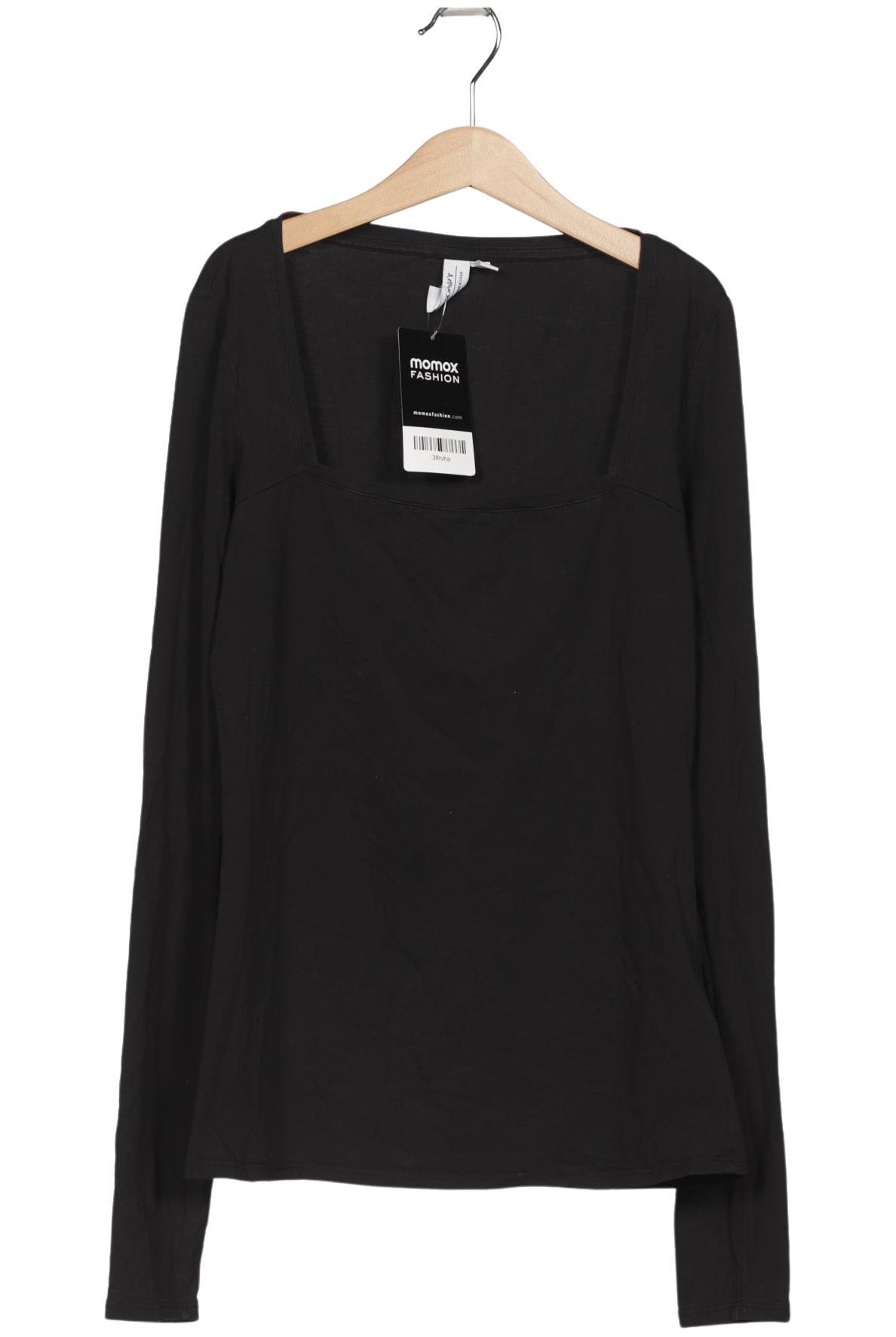 

& Other Stories Damen Langarmshirt, schwarz, Gr. 38