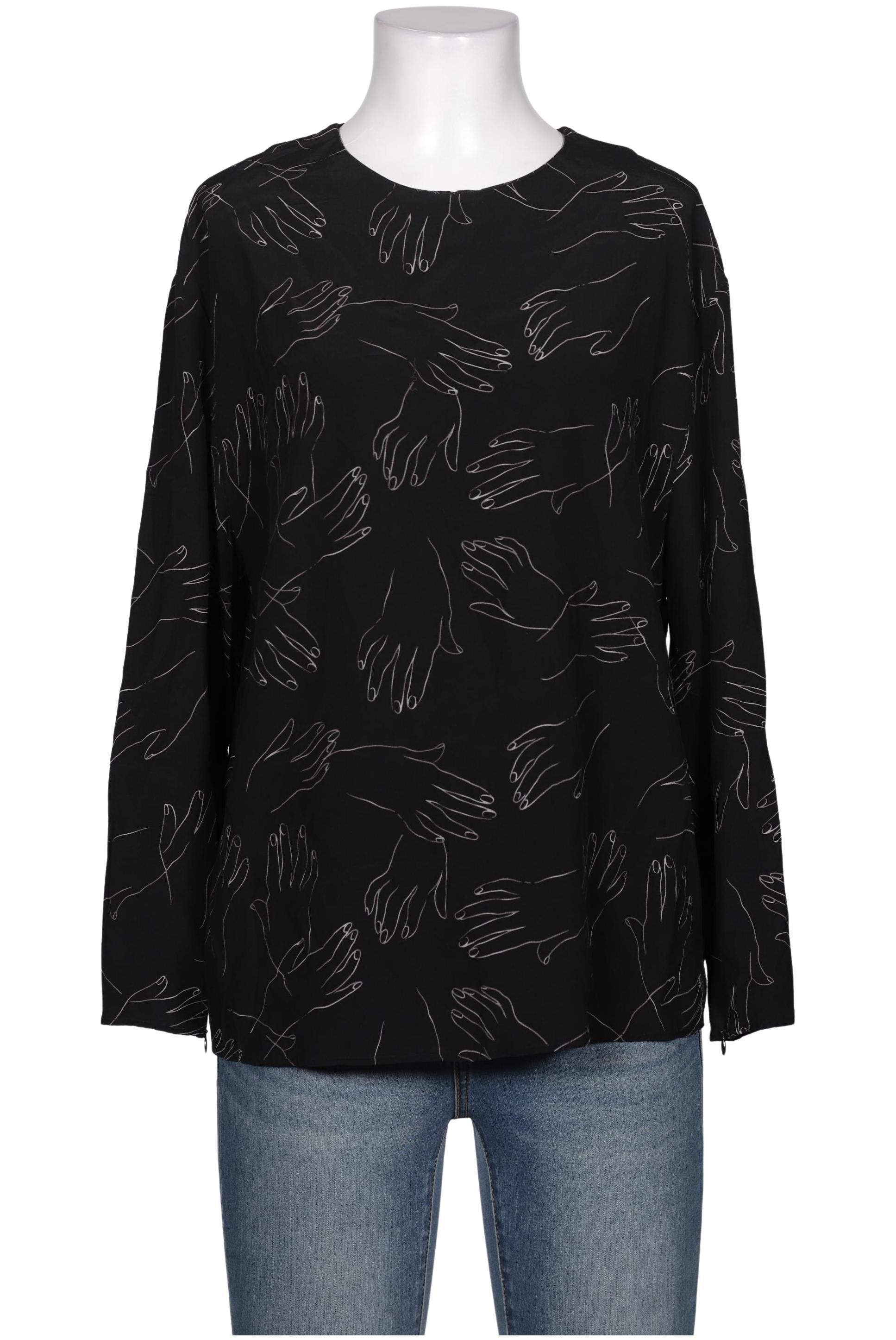 

& Other Stories Damen Bluse, schwarz, Gr. 38