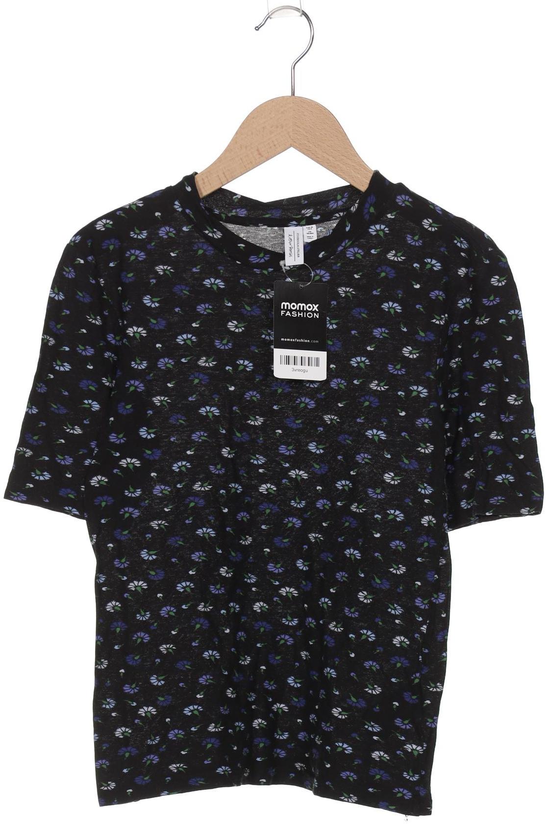 

& Other Stories Damen T-Shirt, schwarz, Gr. 36