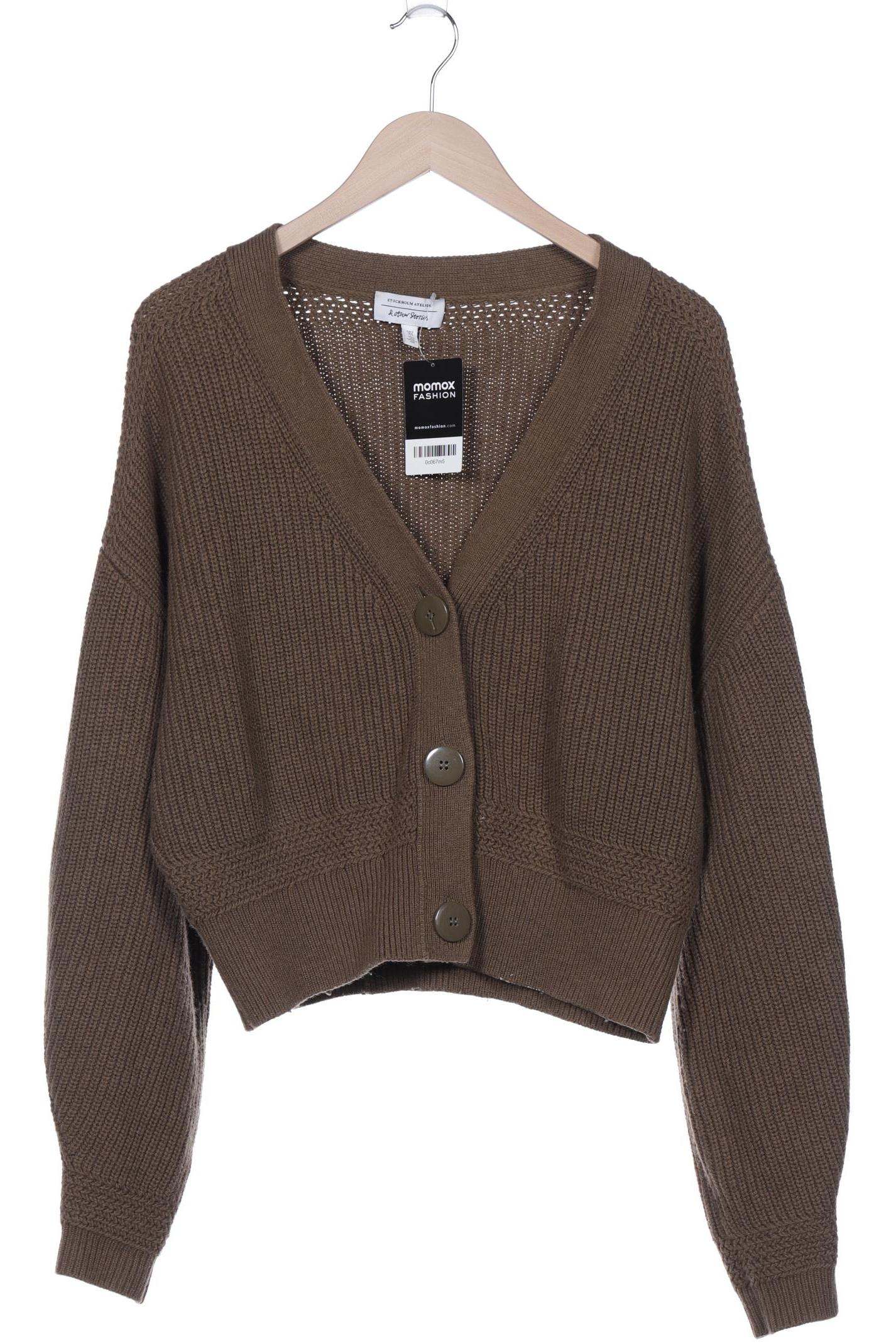 

& Other Stories Damen Strickjacke, grün, Gr. 36