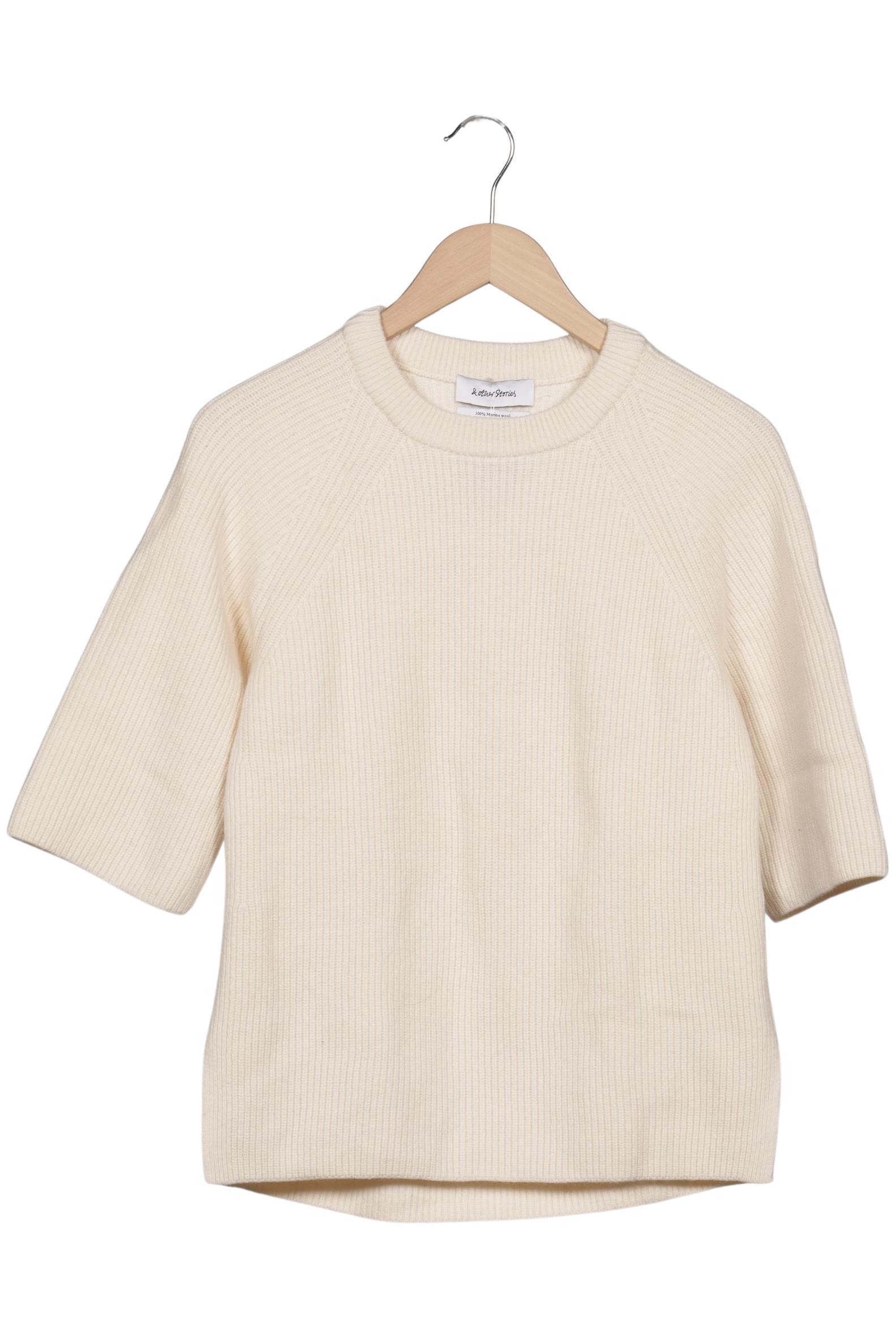 

& Other Stories Damen Pullover, cremeweiß, Gr. 34