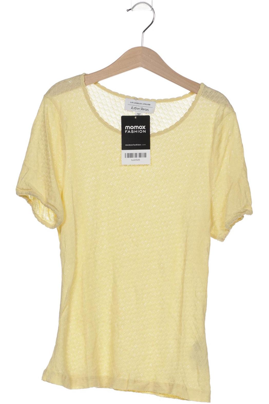 

& Other Stories Damen T-Shirt, gelb, Gr. 38