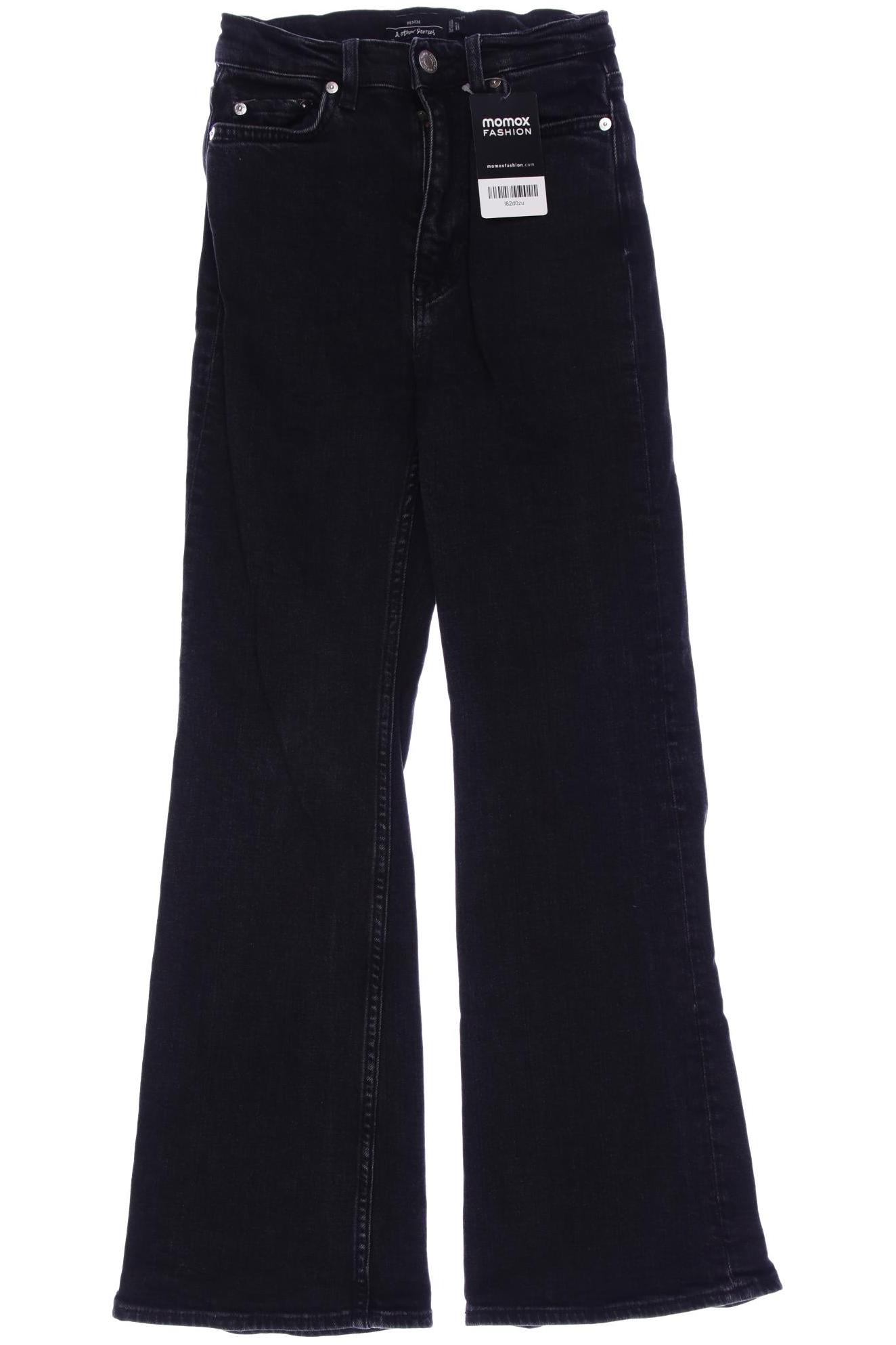 

& Other Stories Damen Jeans, schwarz