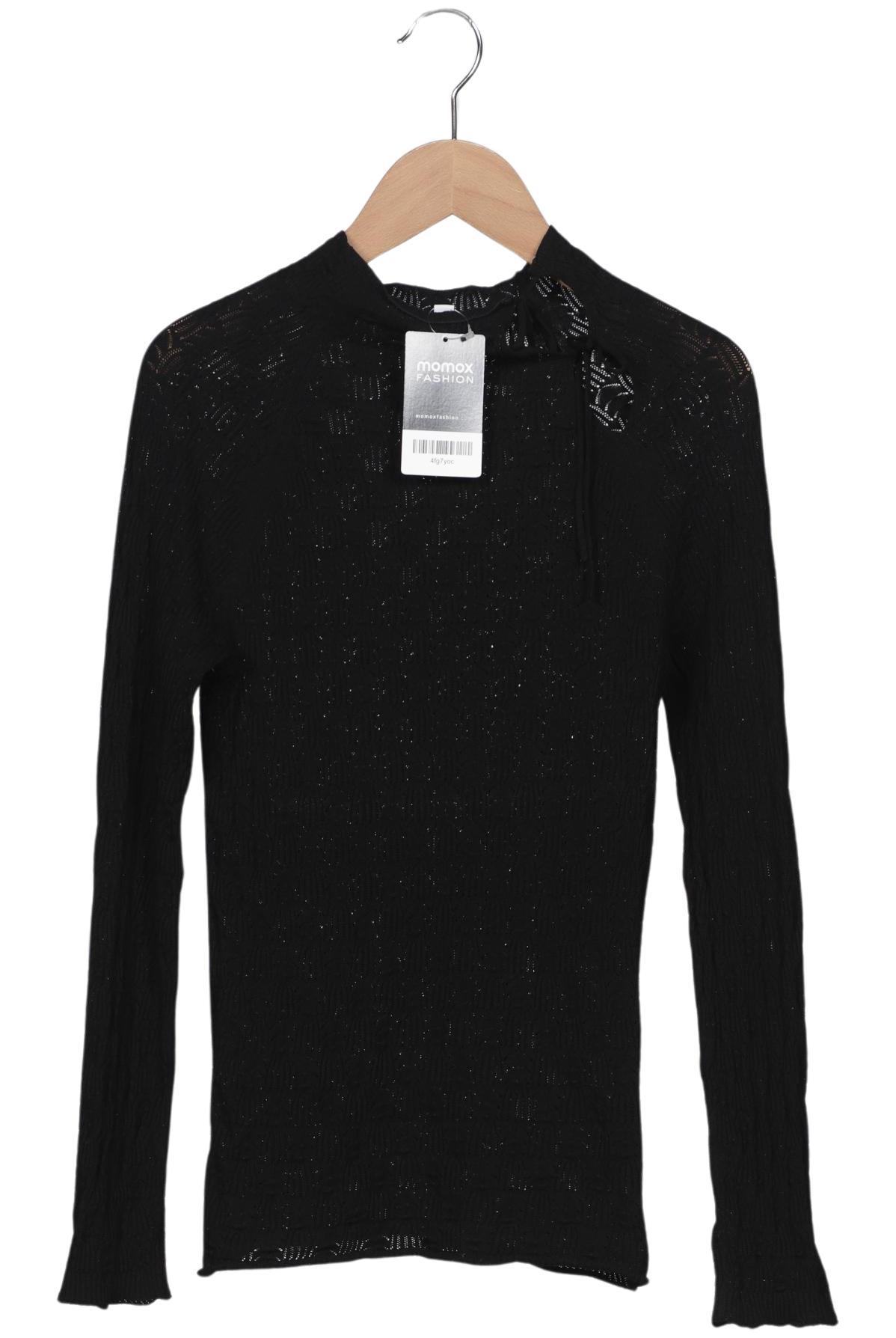 

& Other Stories Damen Langarmshirt, schwarz, Gr. 38