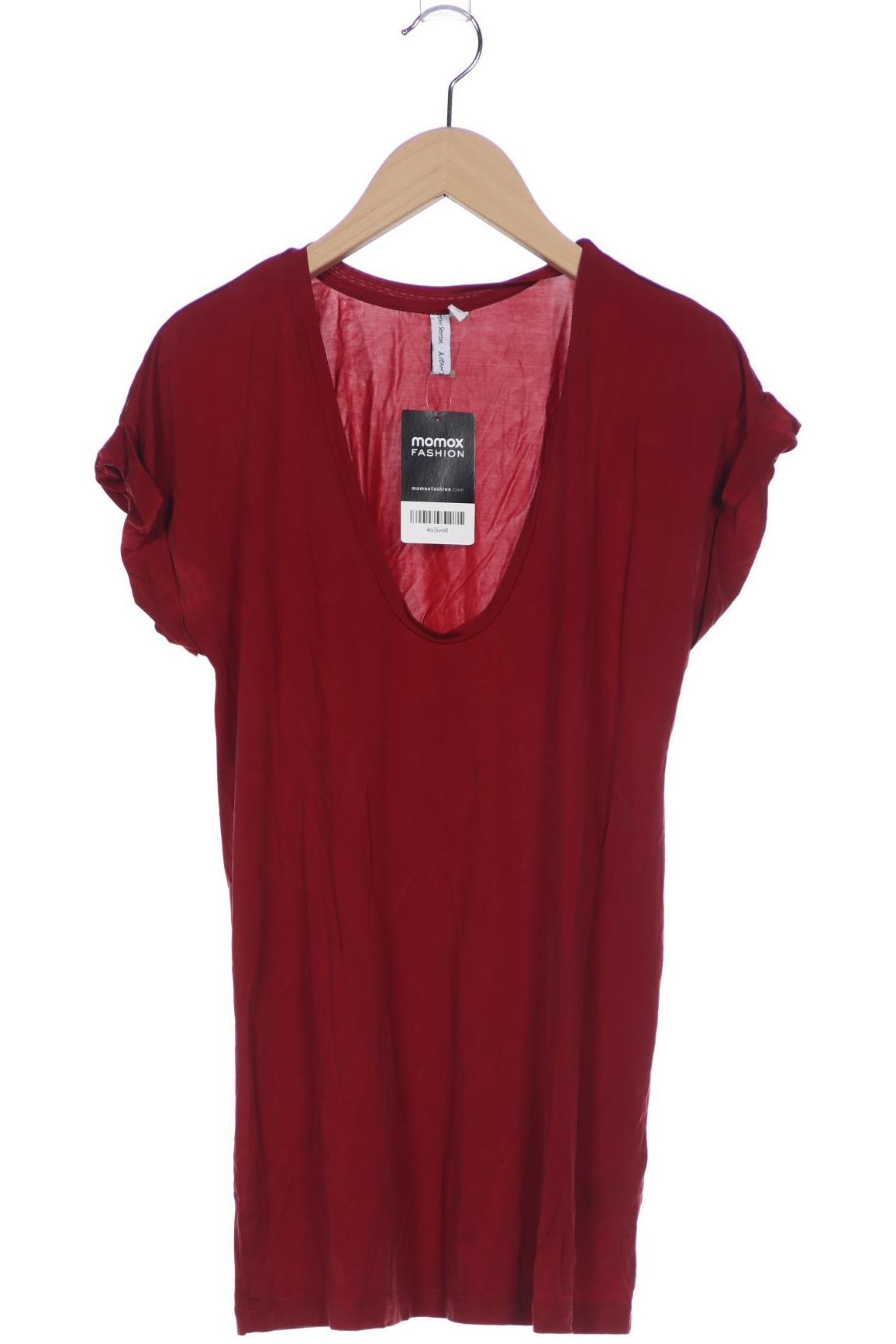 

& Other Stories Damen T-Shirt, bordeaux, Gr. 34
