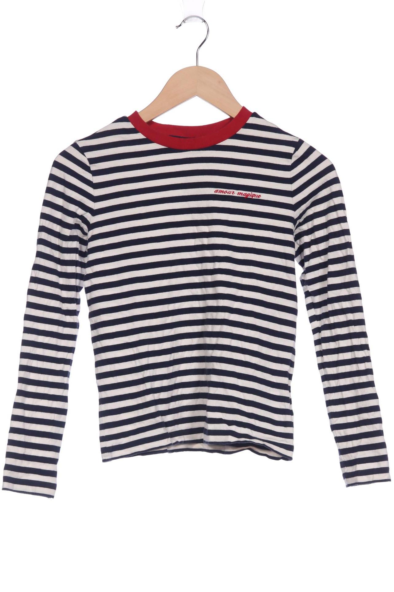 

& Other Stories Damen Langarmshirt, marineblau, Gr. 34