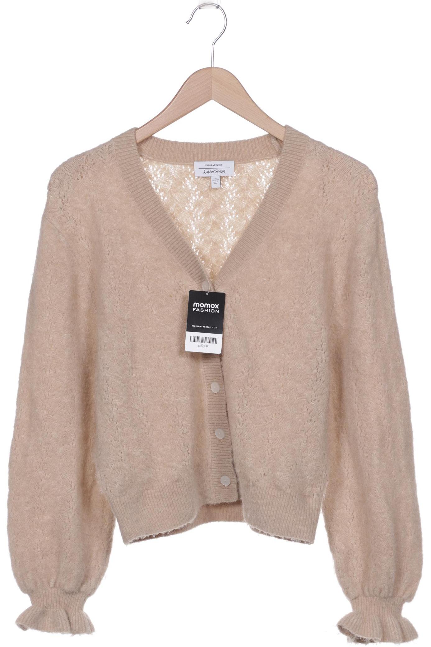 

& Other Stories Damen Strickjacke, beige, Gr. 36