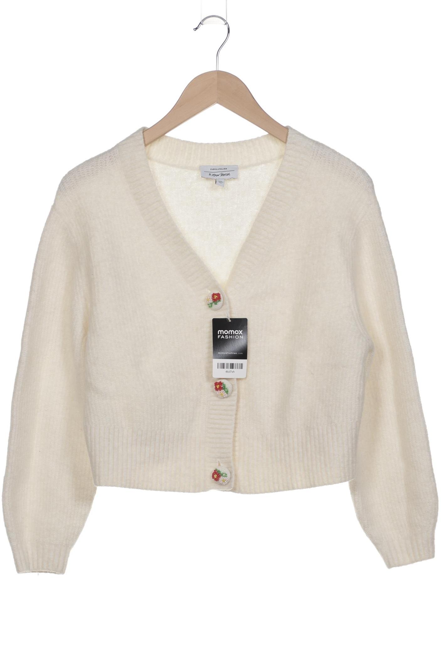 

& Other Stories Damen Strickjacke, cremeweiß, Gr. 36