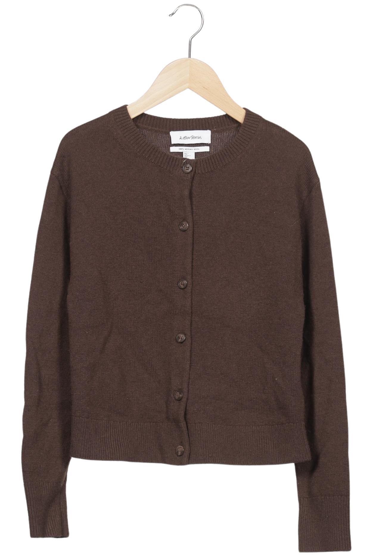 

& Other Stories Damen Strickjacke, braun, Gr. 34