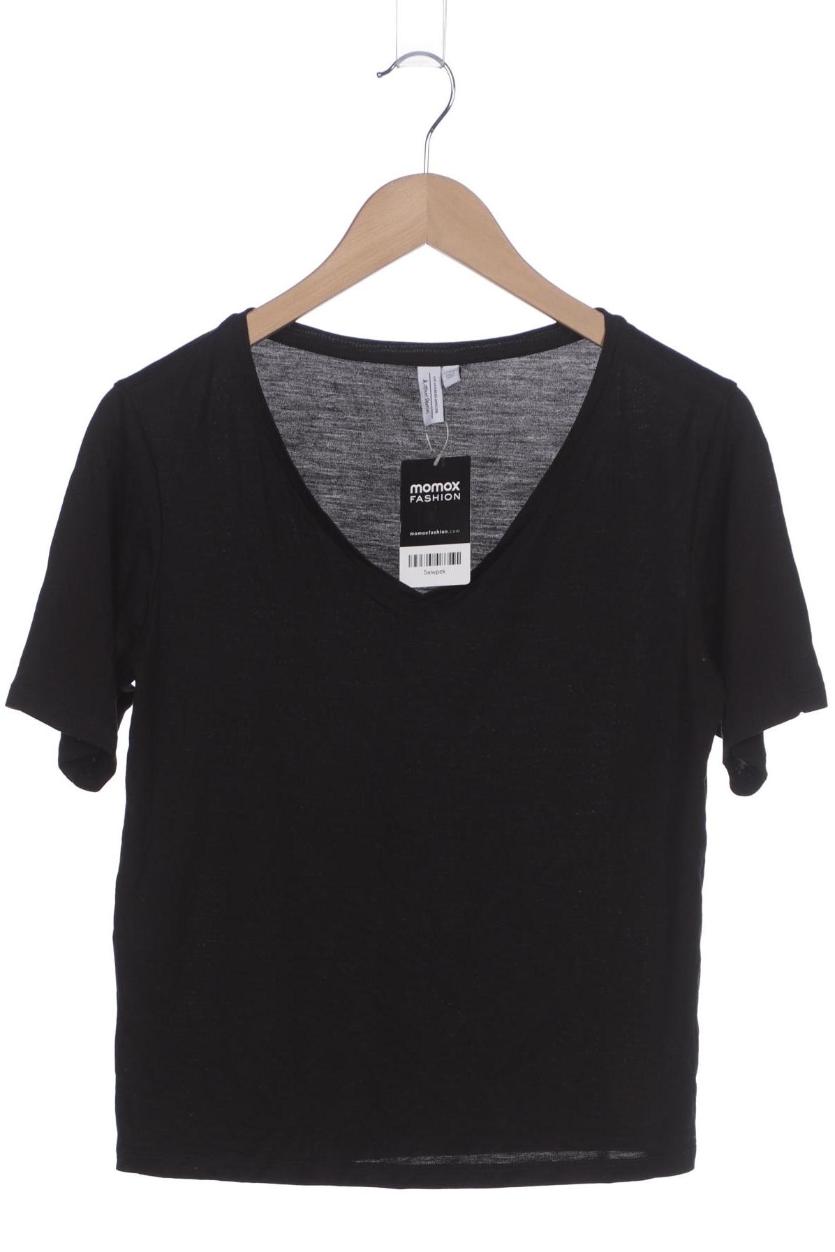 

& Other Stories Damen T-Shirt, schwarz, Gr. 36