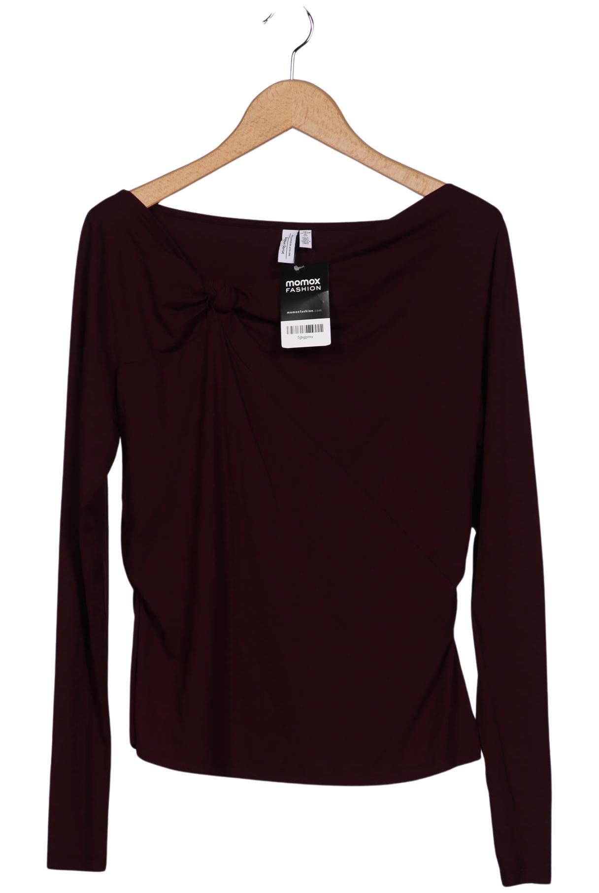 

& Other Stories Damen Langarmshirt, bordeaux, Gr. 42