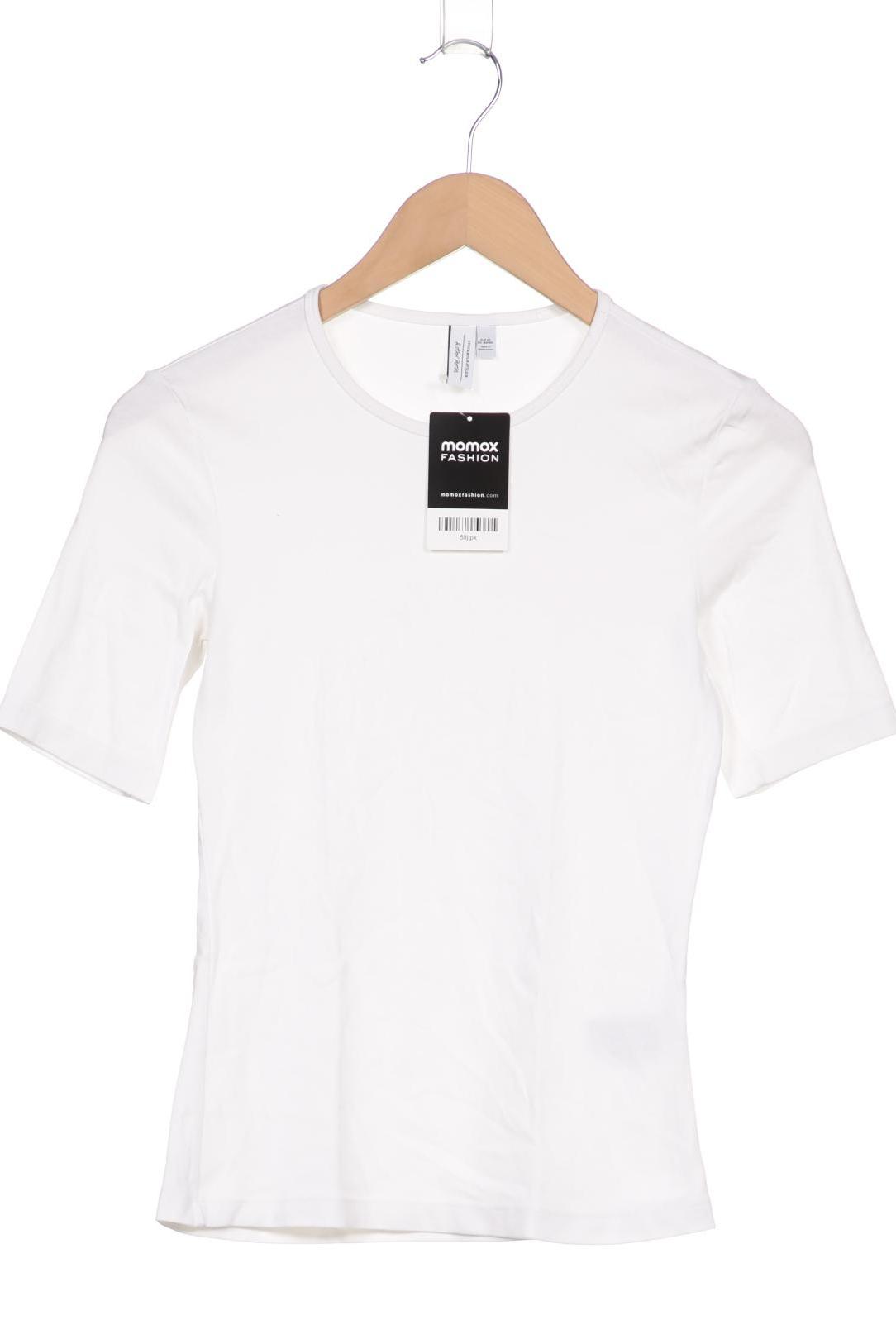 

& Other Stories Damen T-Shirt, weiß