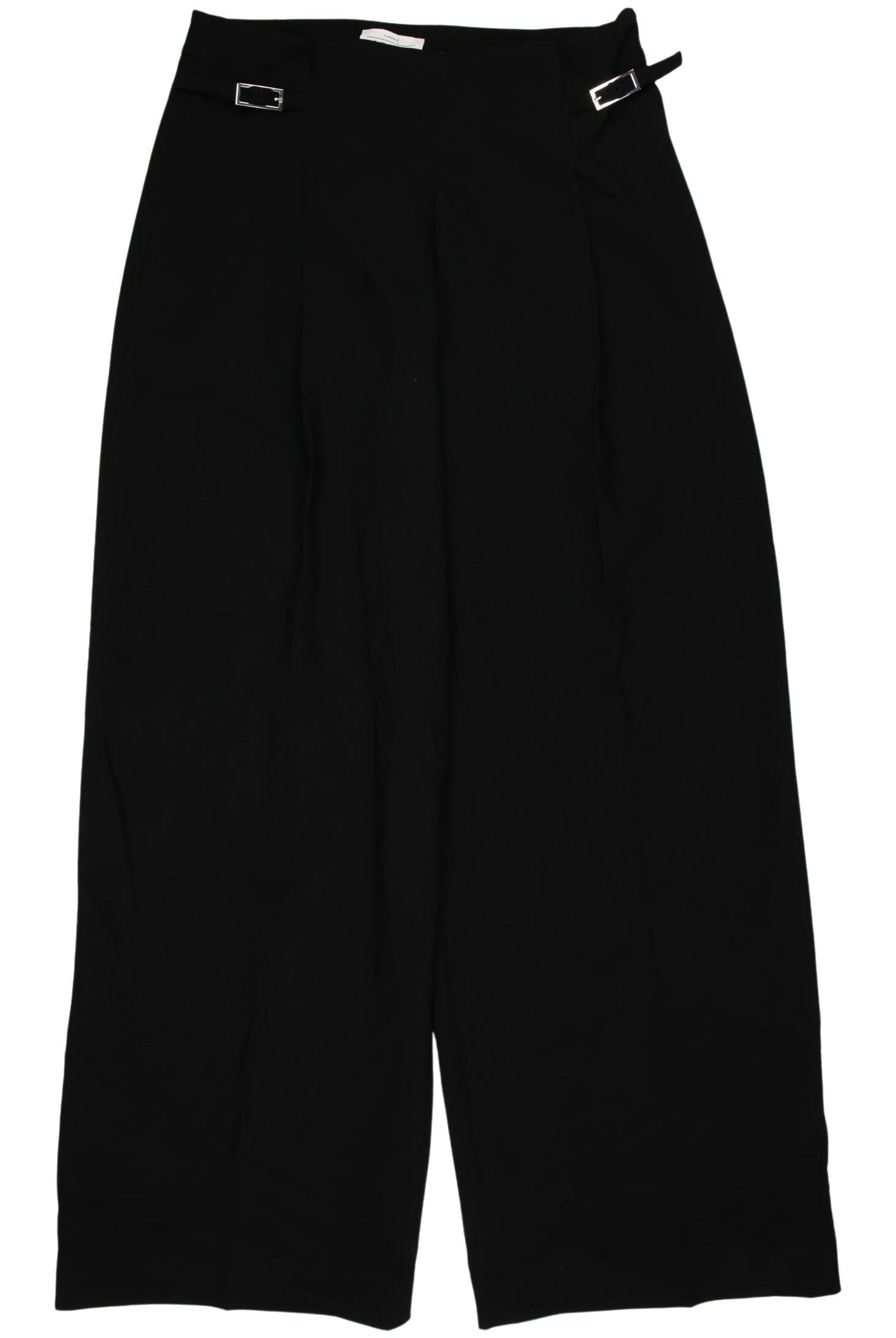 

& Other Stories Damen Stoffhose, schwarz, Gr. 40
