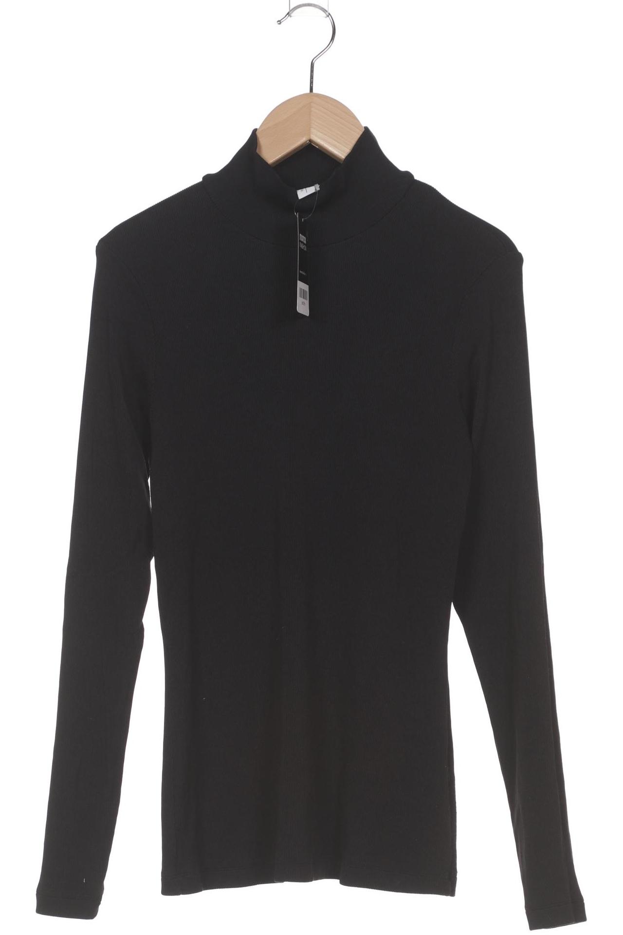 

& Other Stories Damen Langarmshirt, schwarz, Gr. 38