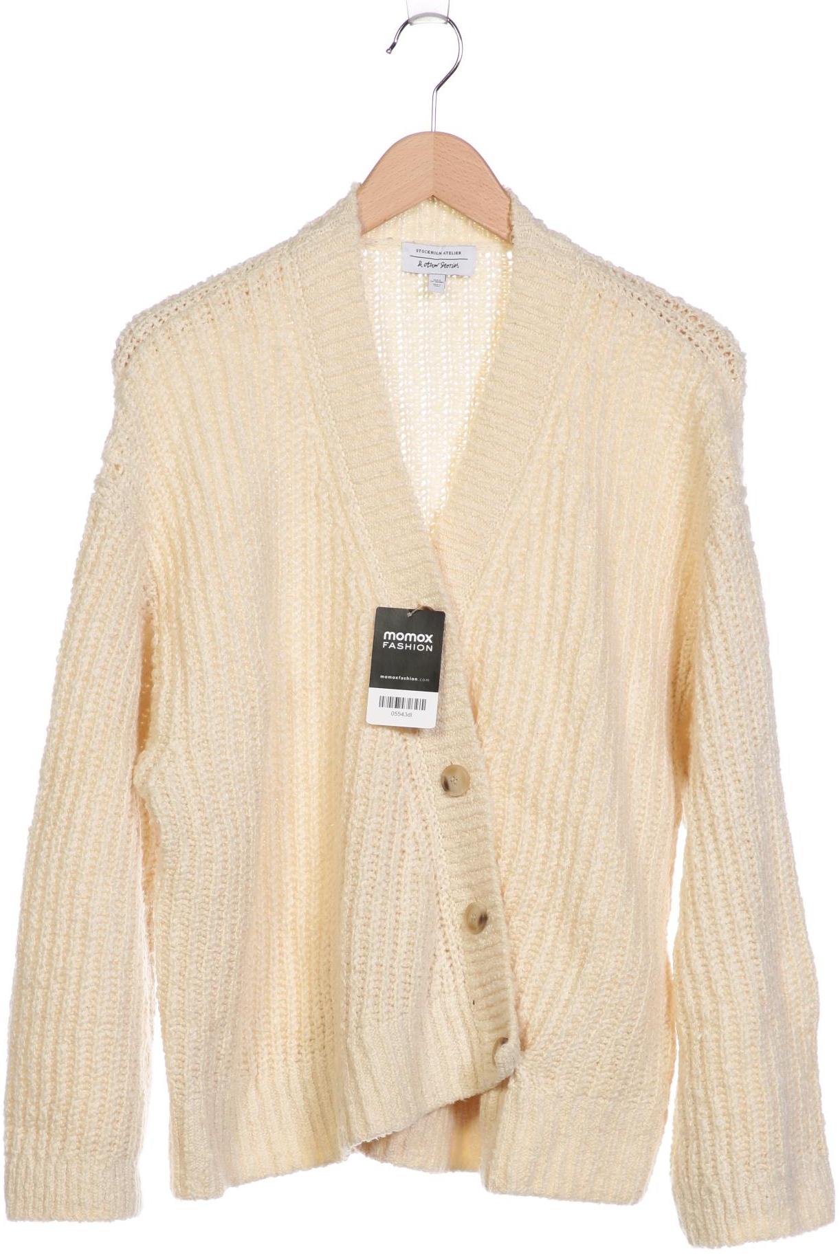 

& Other Stories Damen Strickjacke, cremeweiß, Gr. 36