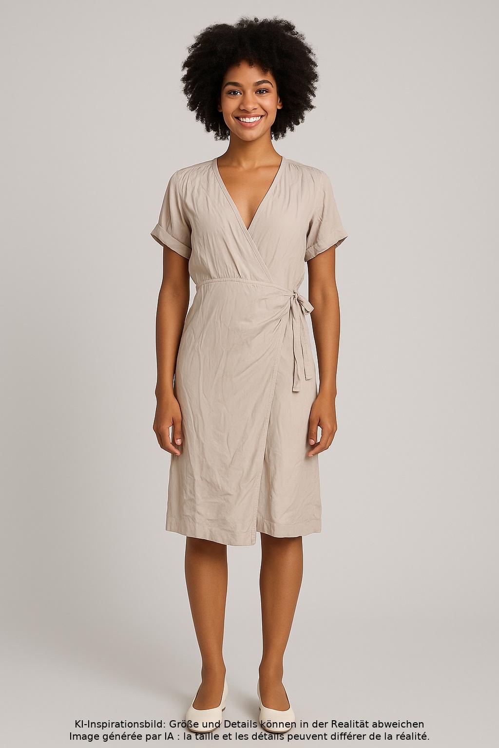 

& Other Stories Damen Kleid, beige, Gr. 34