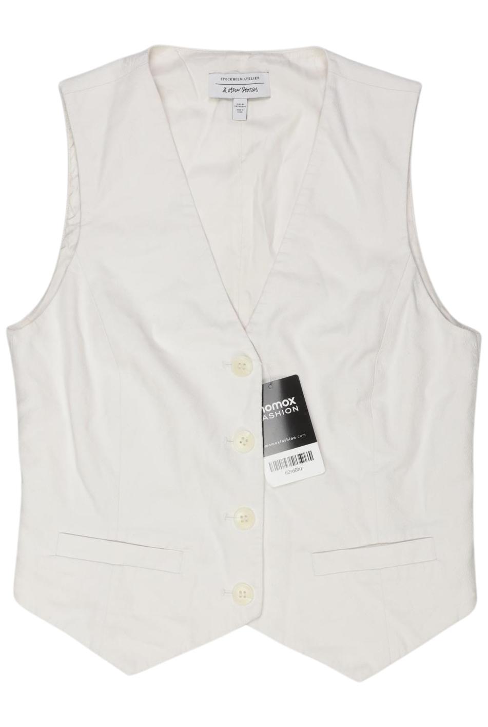 

& Other Stories Damen Weste, cremeweiß, Gr. 36