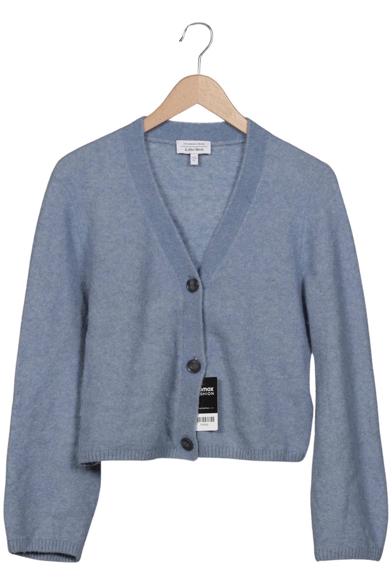 

& Other Stories Damen Strickjacke, hellblau, Gr. 36