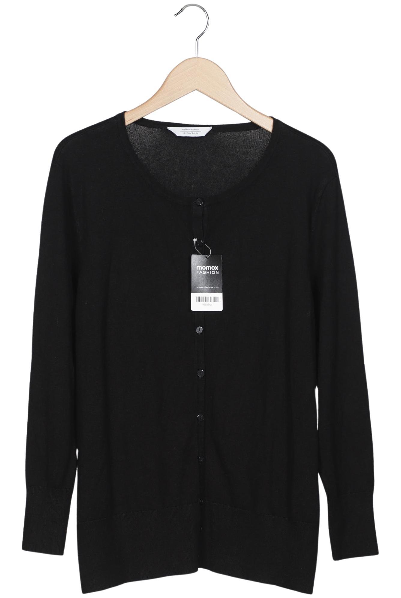 

& Other Stories Damen Strickjacke, schwarz, Gr. 44