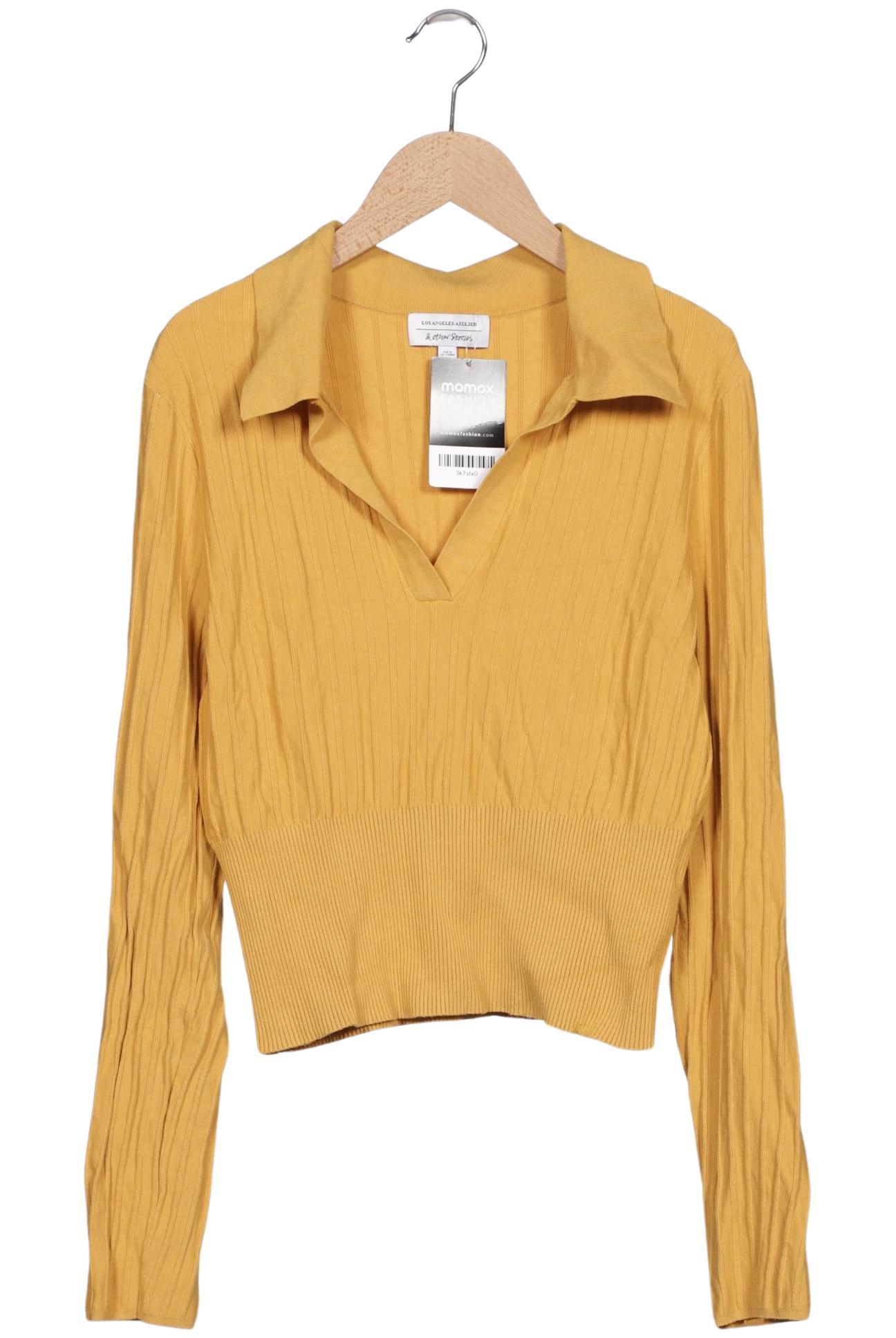 

& Other Stories Damen Langarmshirt, gelb, Gr. 38