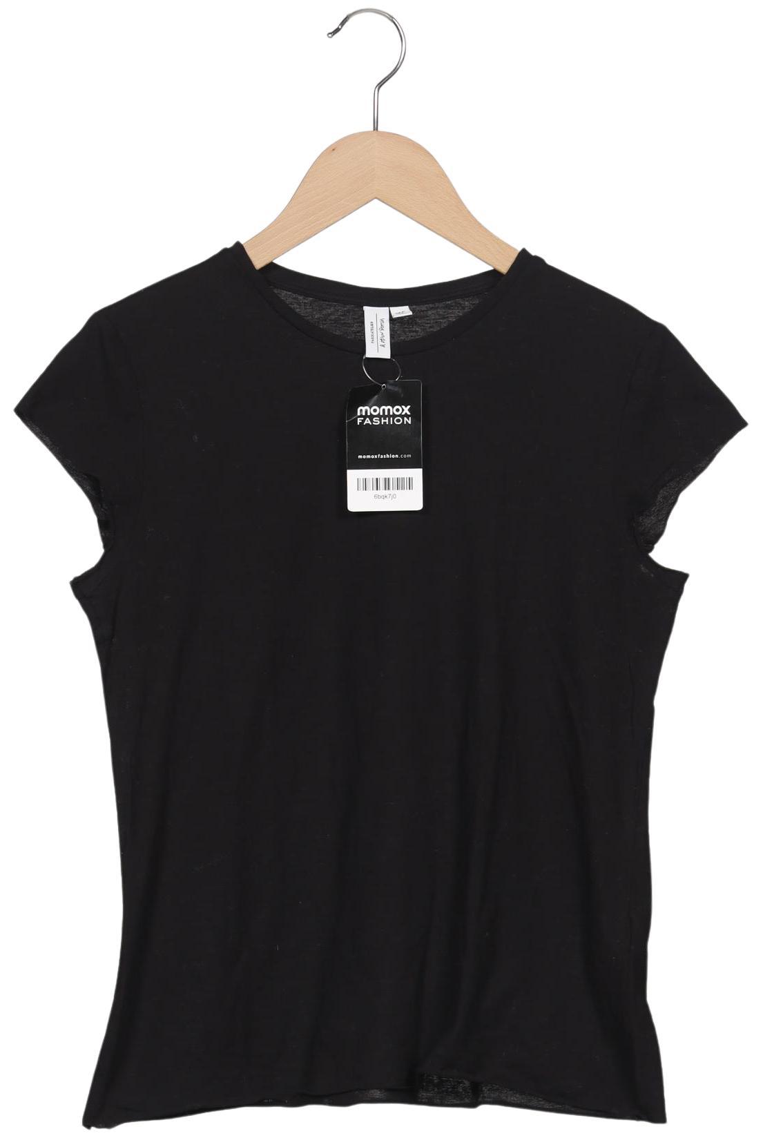 

& Other Stories Damen T-Shirt, schwarz, Gr. 38