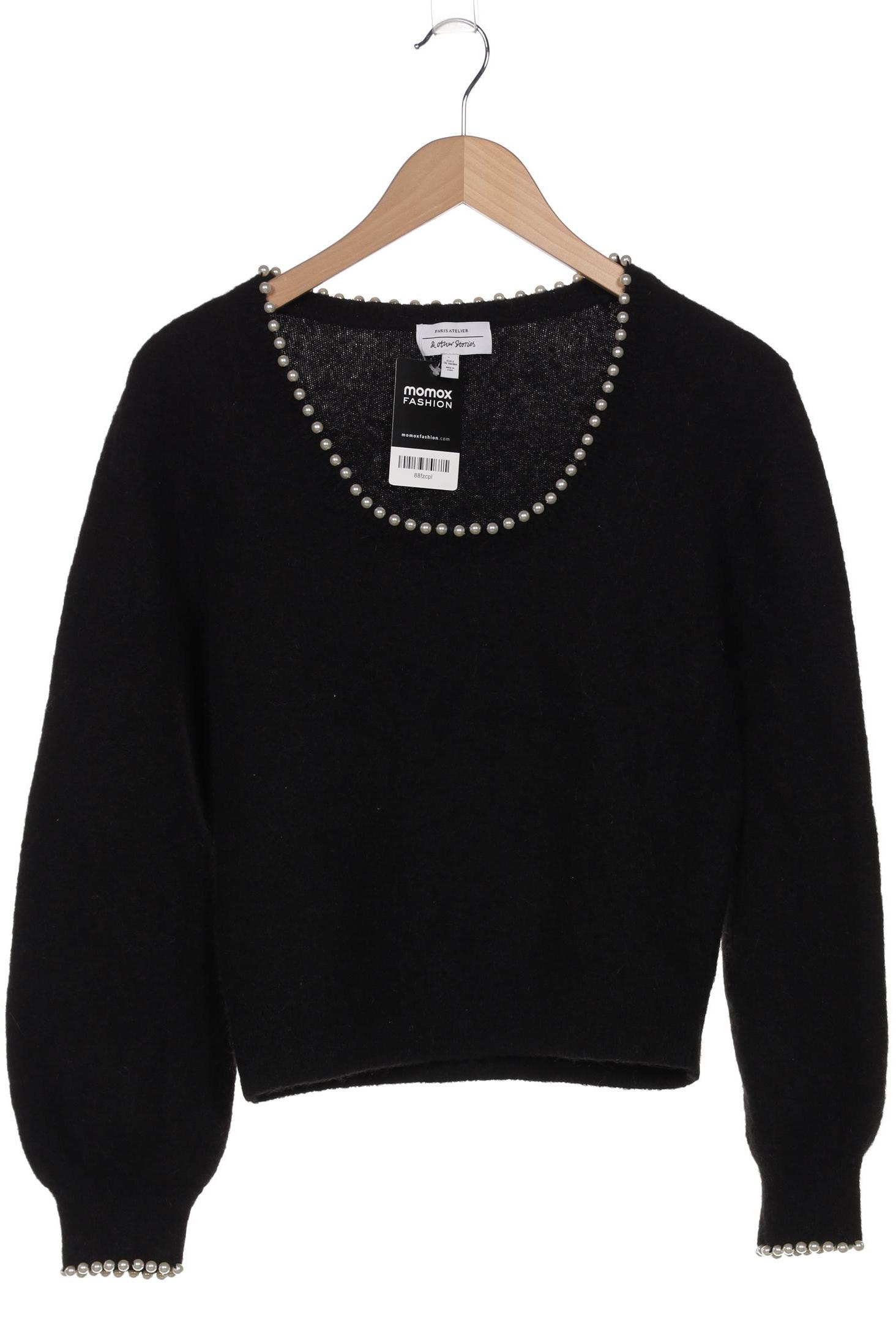 

& Other Stories Damen Pullover, schwarz, Gr. 36
