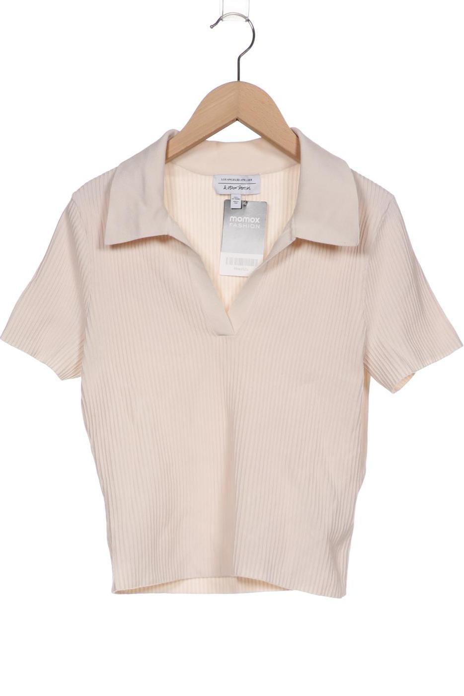

& Other Stories Damen Poloshirt, beige, Gr. 36