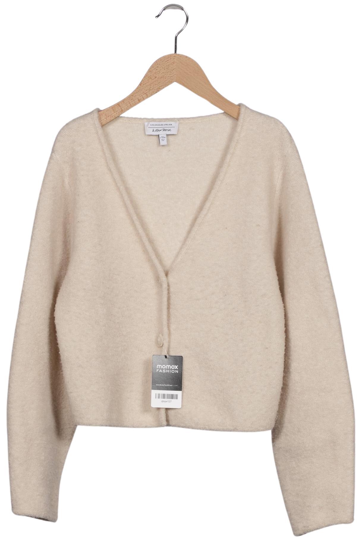 

& Other Stories Damen Strickjacke, cremeweiß, Gr. 36