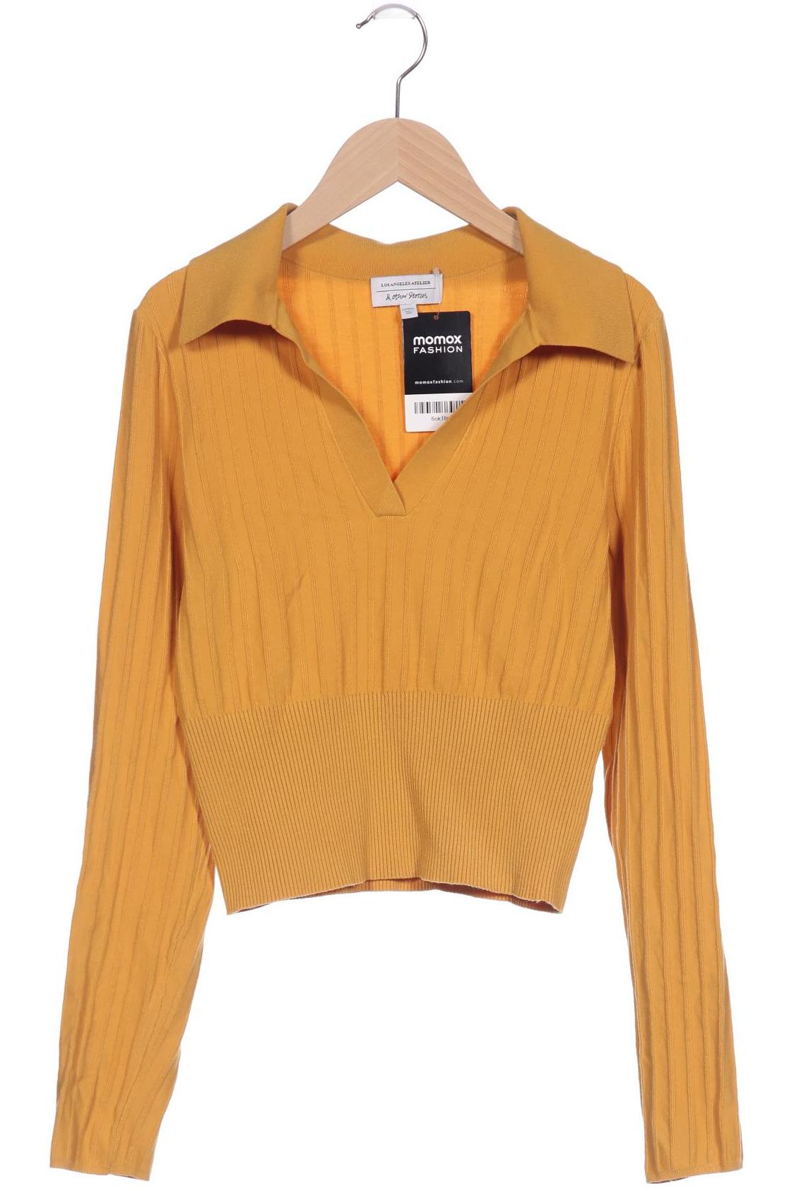 

& Other Stories Damen Pullover, gelb, Gr. 36