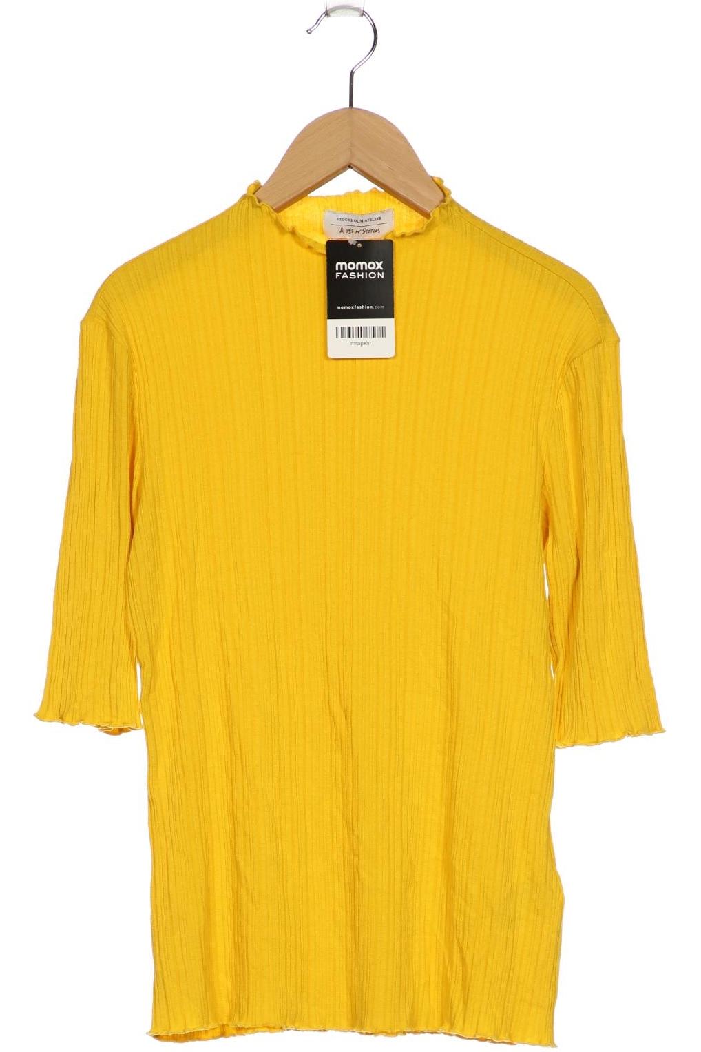 

& Other Stories Damen T-Shirt, gelb, Gr. 36