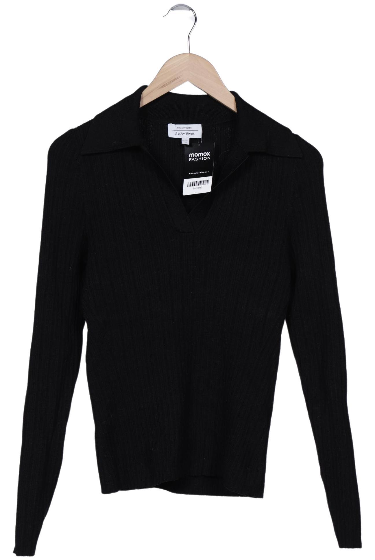 

& Other Stories Damen Pullover, schwarz, Gr. 36