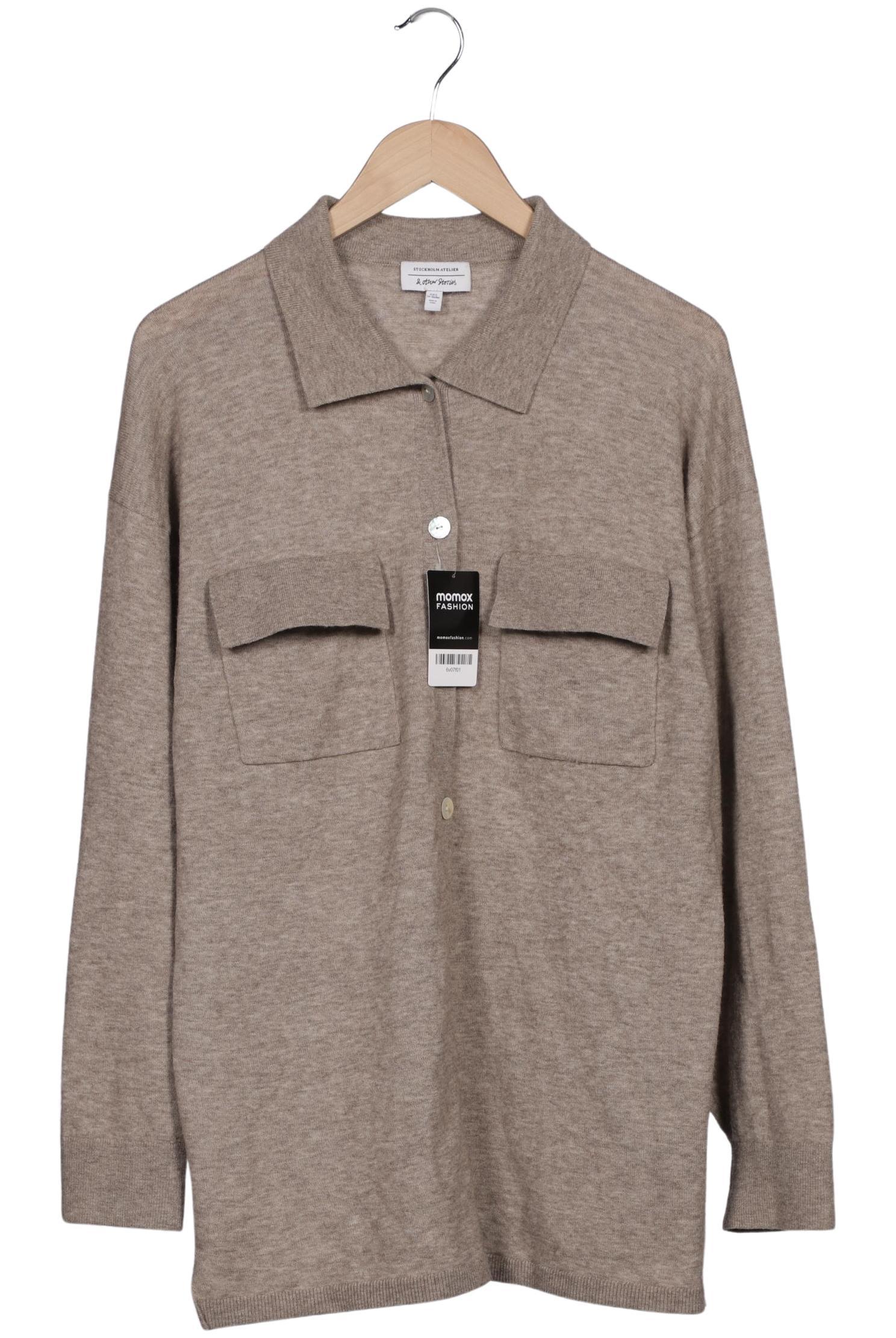 

& Other Stories Damen Strickjacke, beige, Gr. 36
