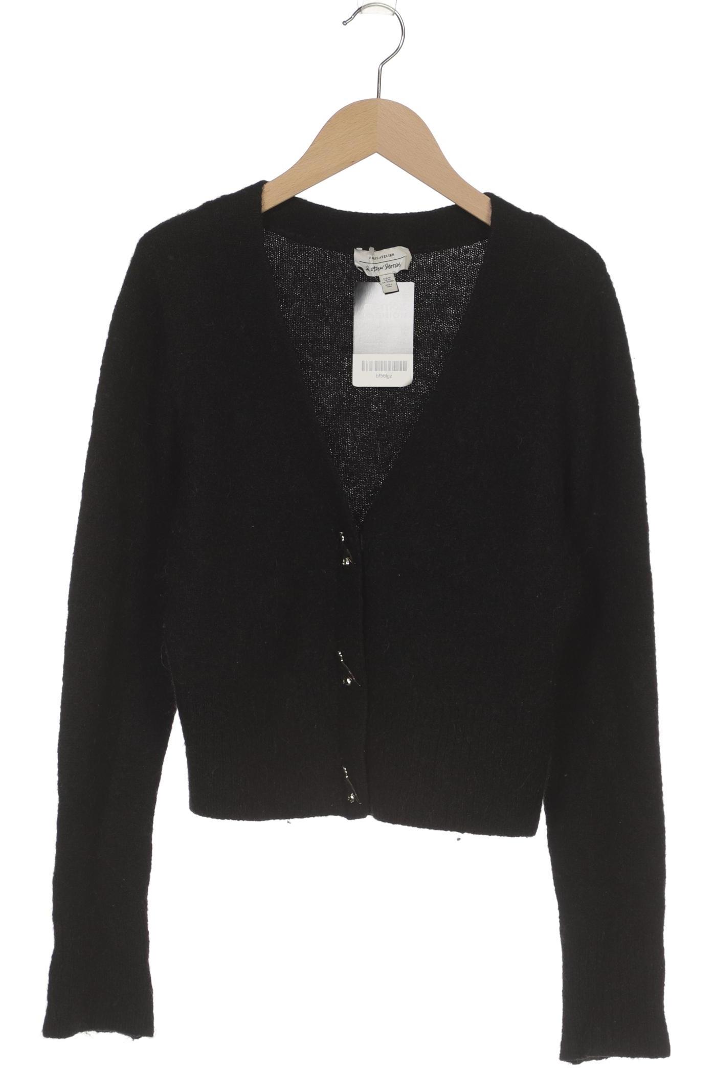 

& Other Stories Damen Strickjacke, schwarz, Gr. 34