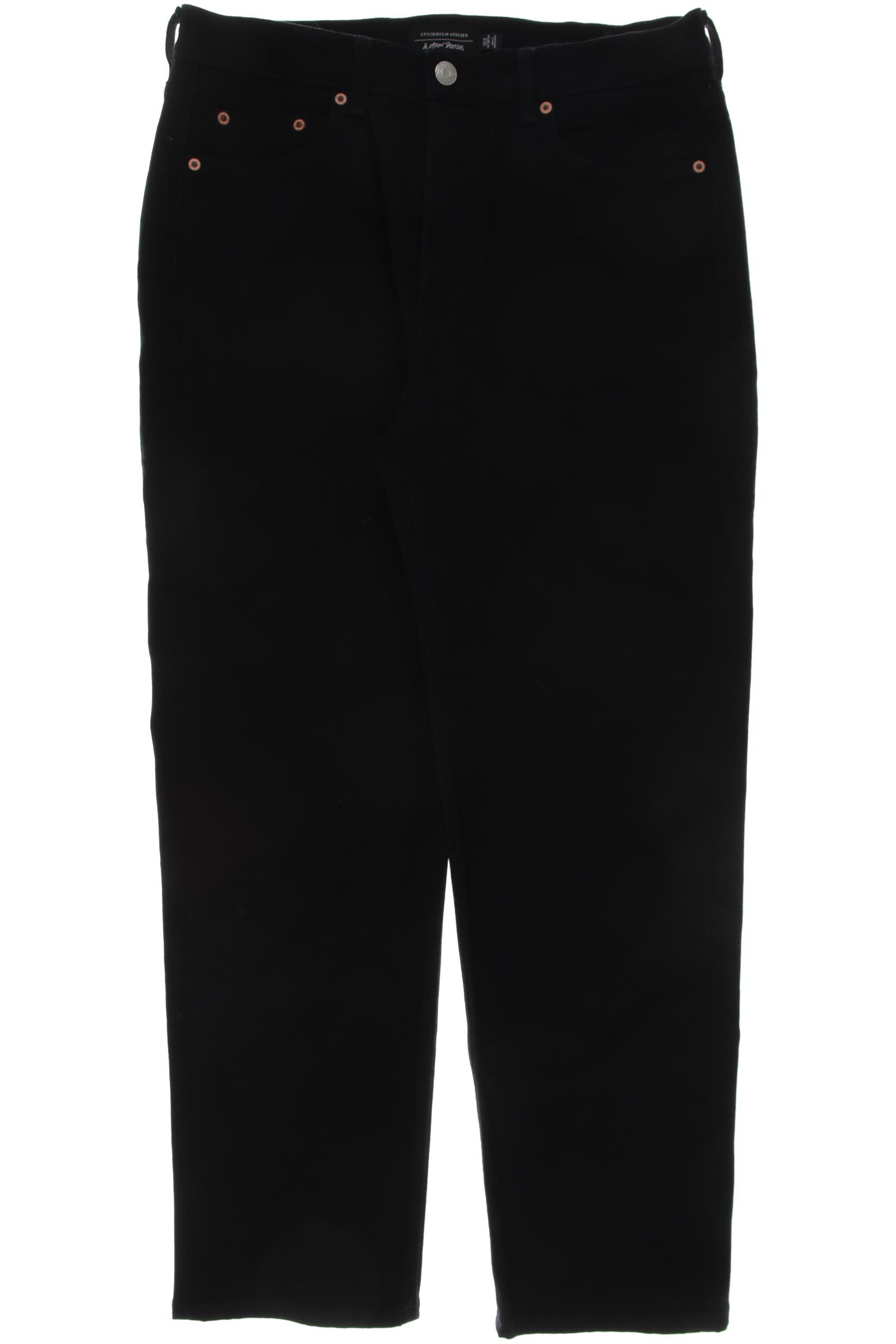 

& Other Stories Damen Jeans, schwarz, Gr. 28