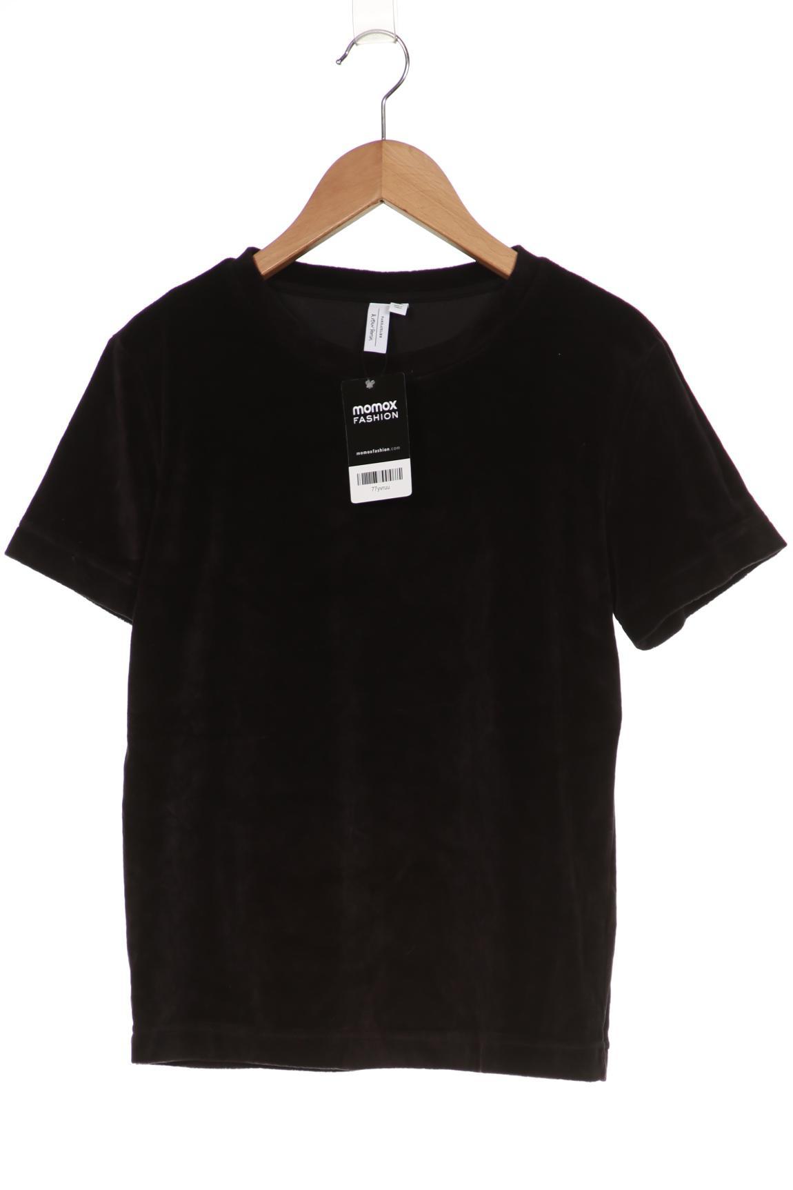 

& Other Stories Damen T-Shirt, schwarz