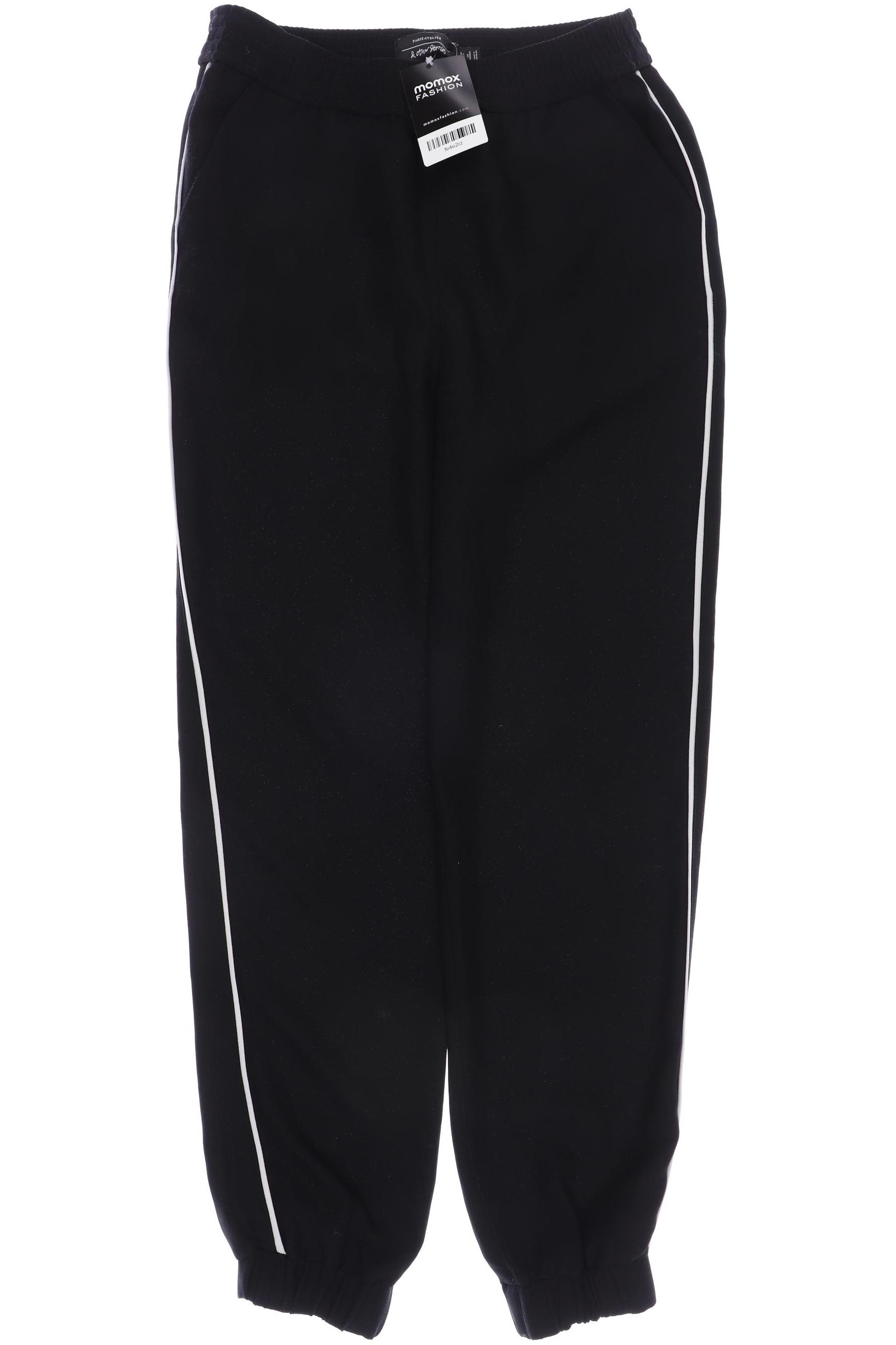 

& Other Stories Damen Stoffhose, schwarz, Gr. 34