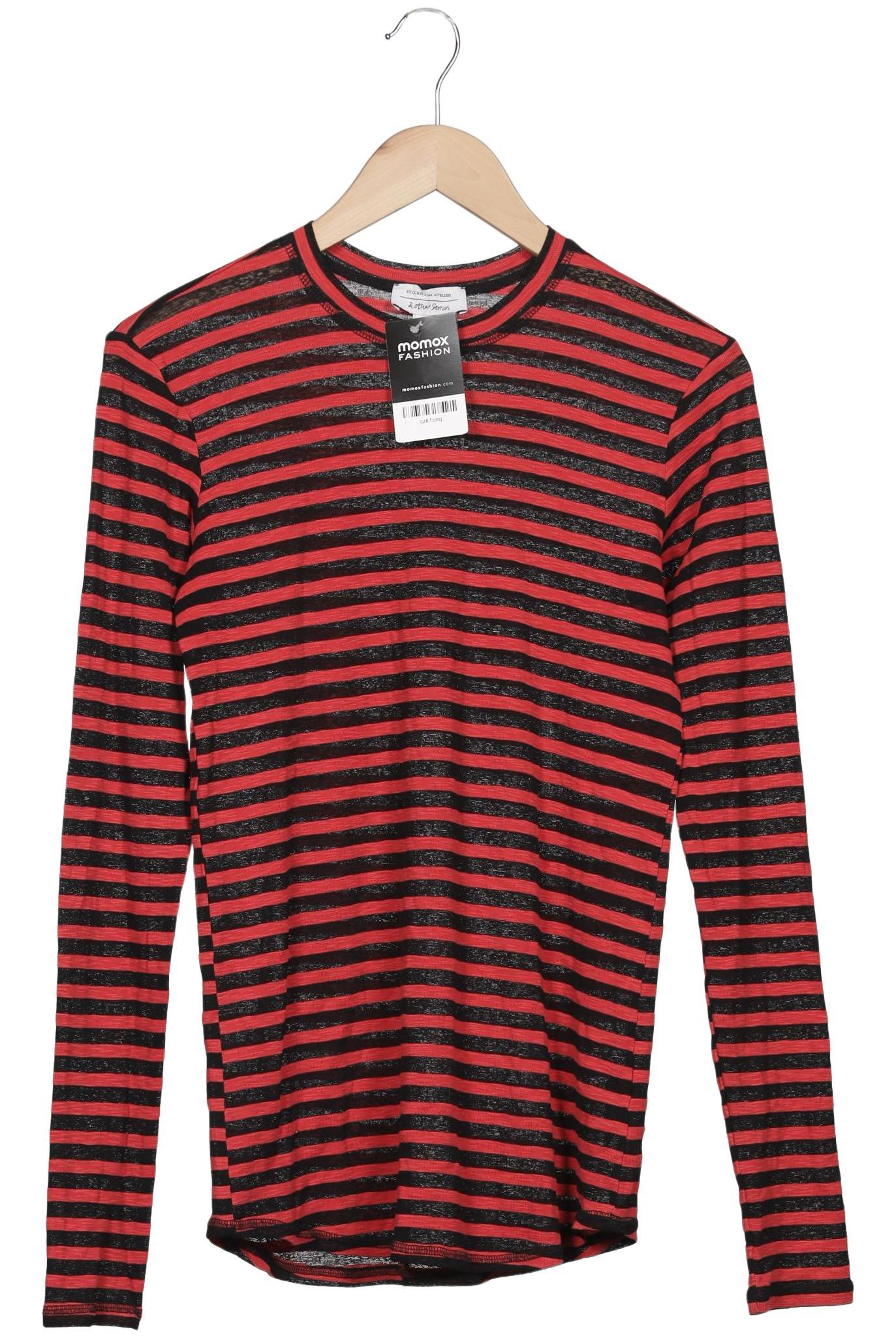 

& Other Stories Damen Langarmshirt, rot, Gr. 38