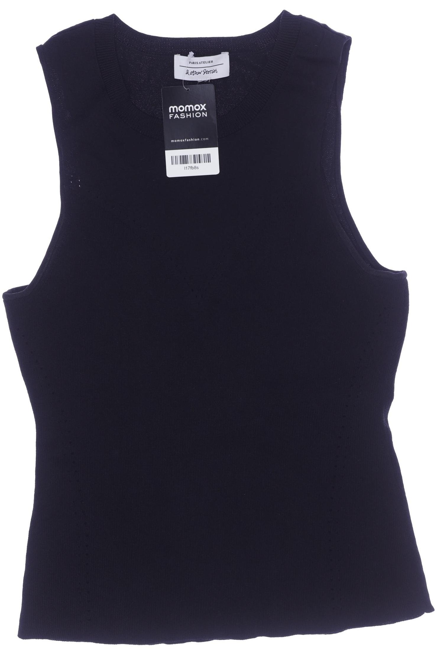 

& Other Stories Damen Top, schwarz, Gr. 38