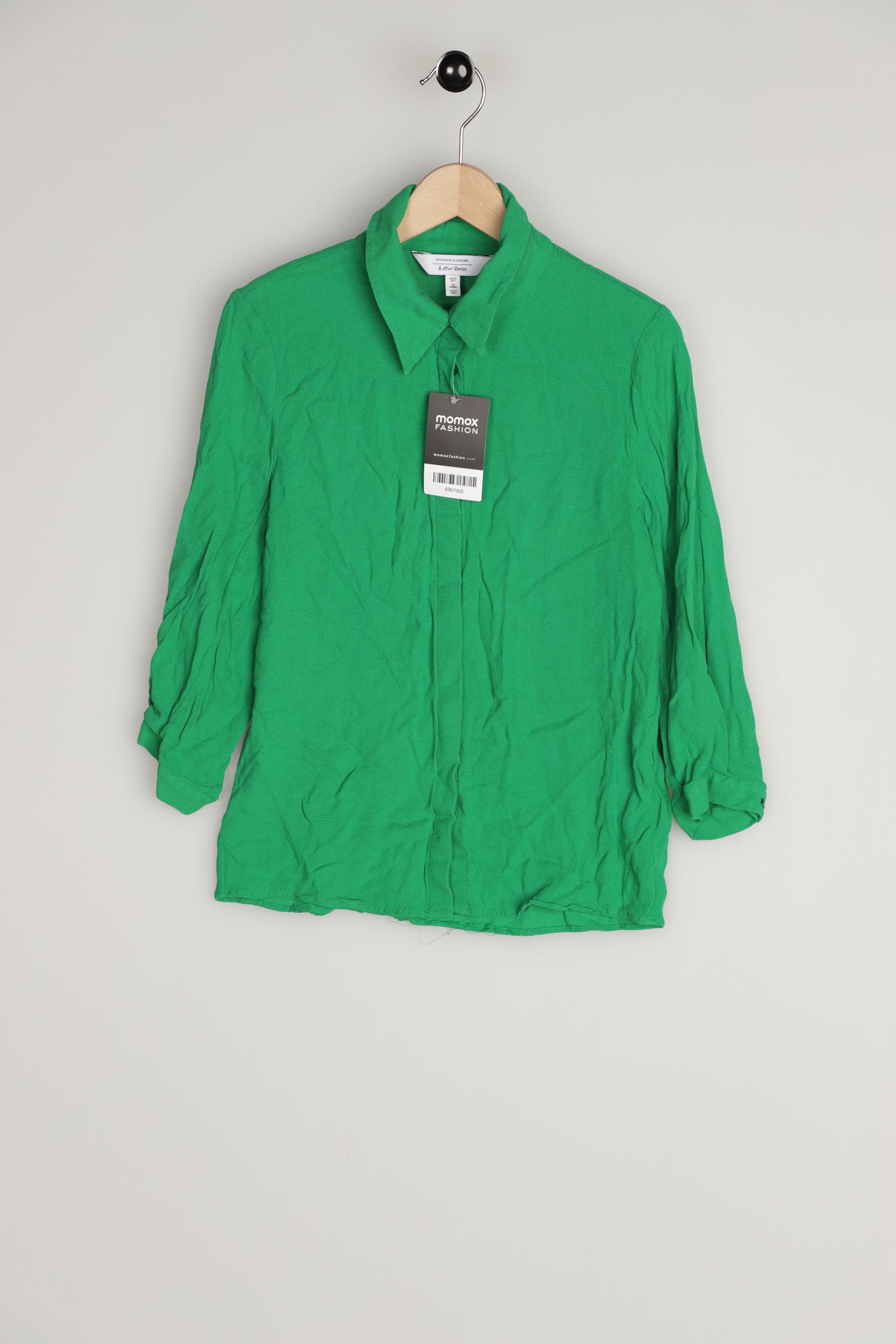 

& Other Stories Damen Bluse, grün, Gr. 34