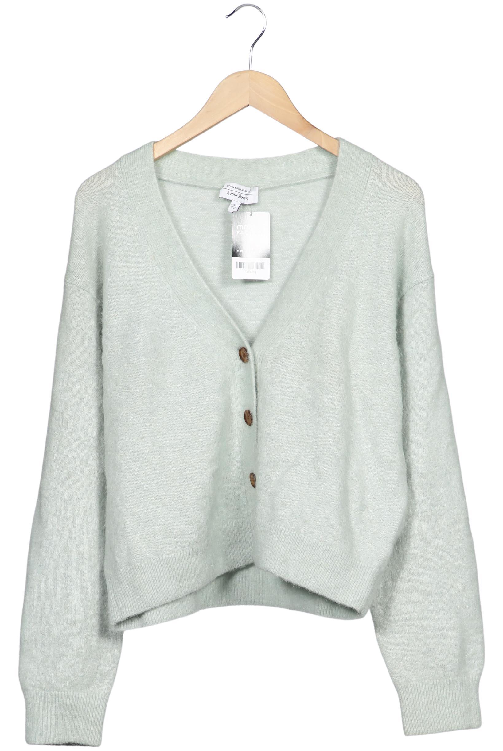 

& Other Stories Damen Strickjacke, hellgrün, Gr. 38