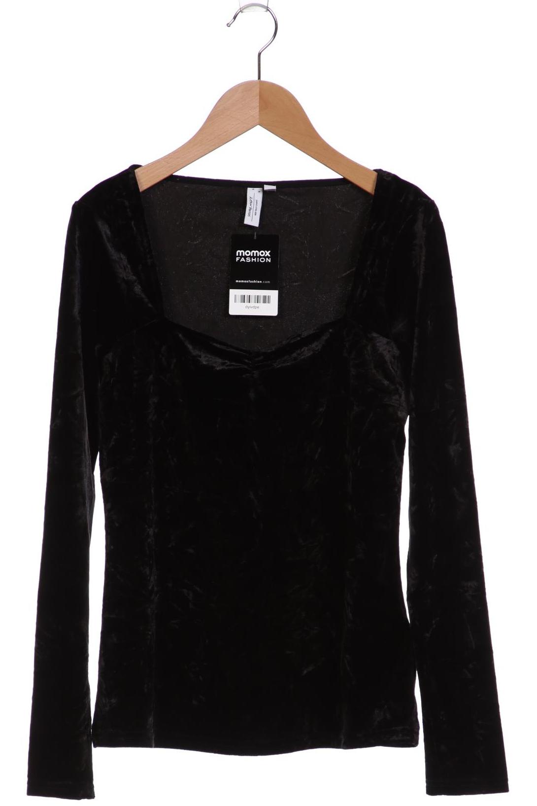 

& Other Stories Damen Langarmshirt, schwarz, Gr. 36