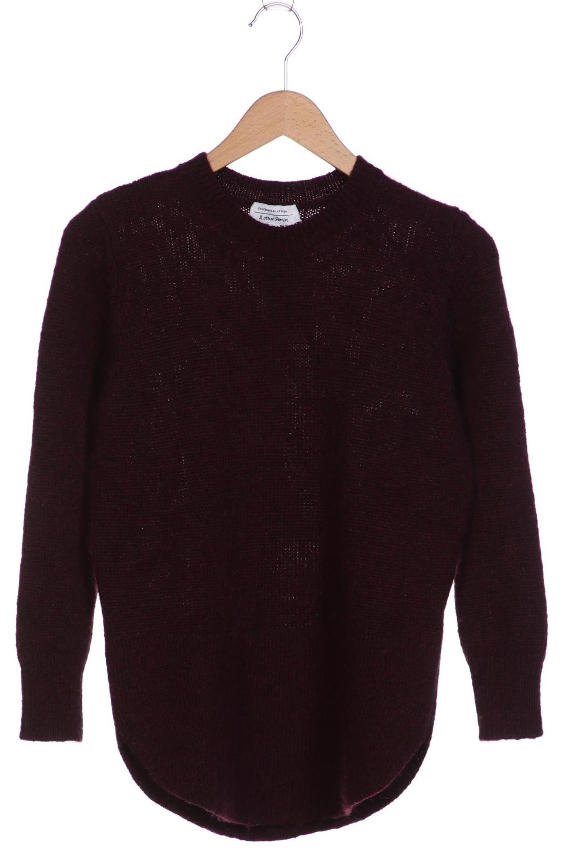 

& other stories Damen Pullover, bordeaux